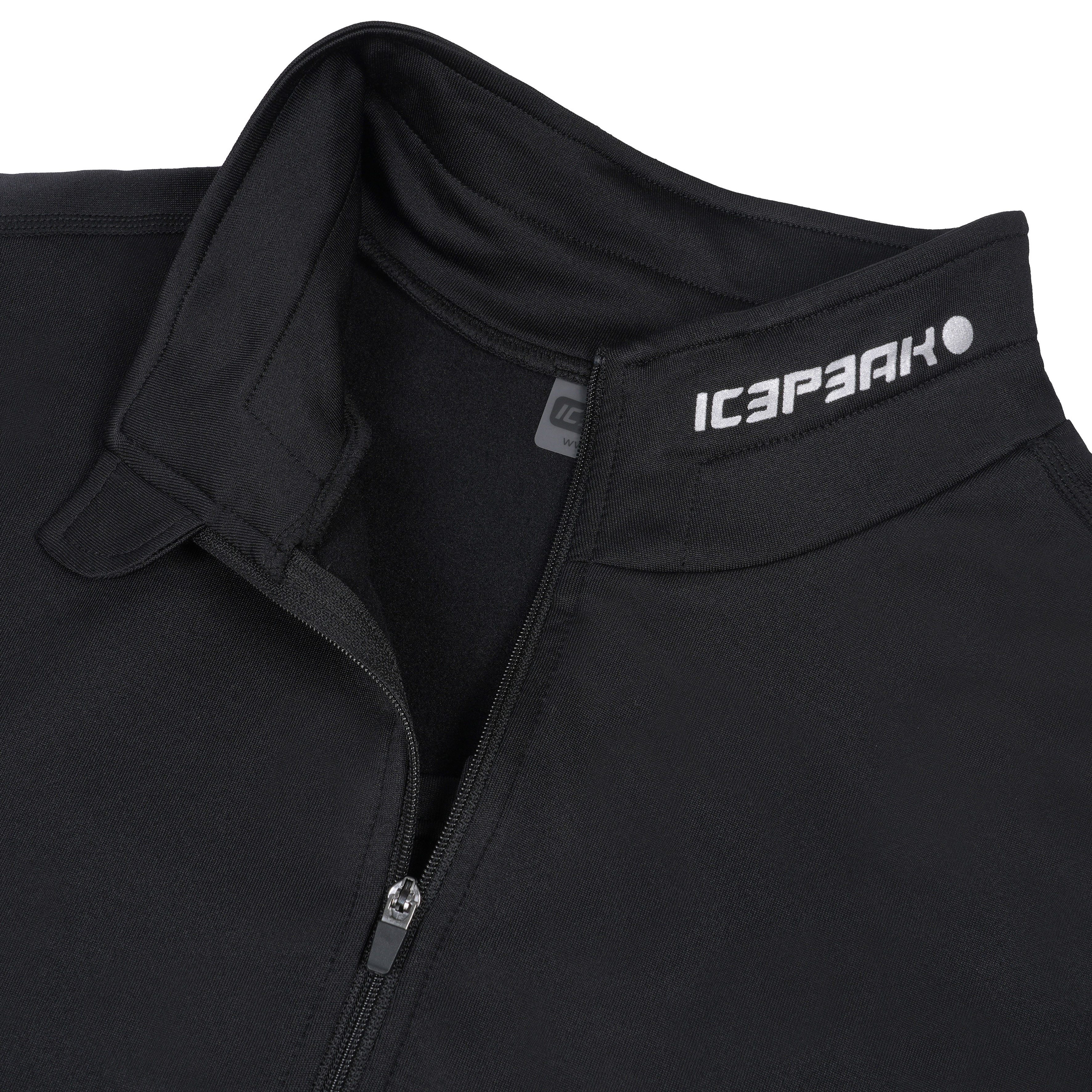 Icepeak Funktionsshirt ICEPEAK FLEMINTON mit Rundhalsausschnitt, atmungsaktiv, schnell trocknend, Kurzarmdesign