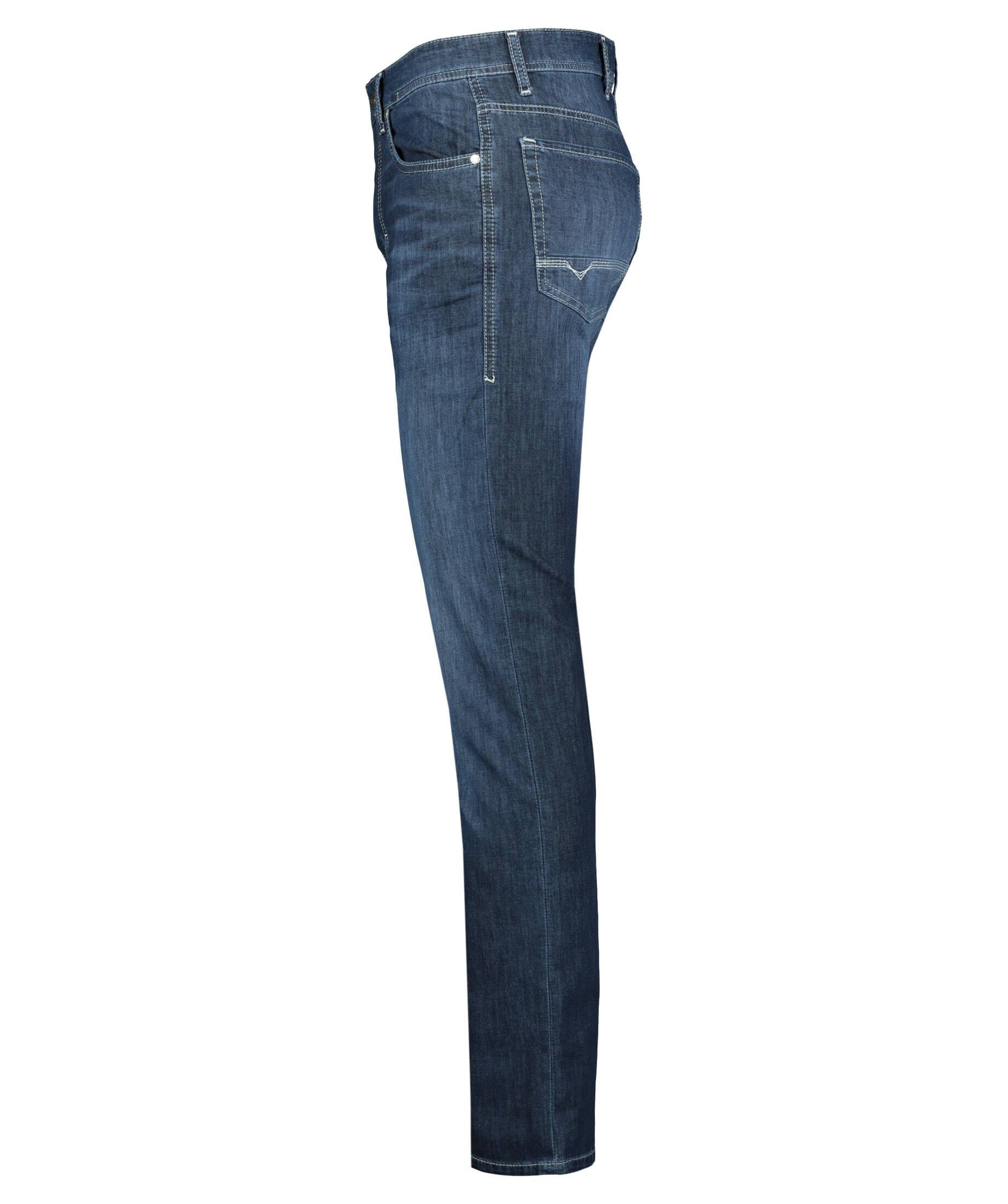 Fit Jeans (83) "Arne" darkblue (1-tlg) Herren MAC Modern 5-Pocket-Jeans
