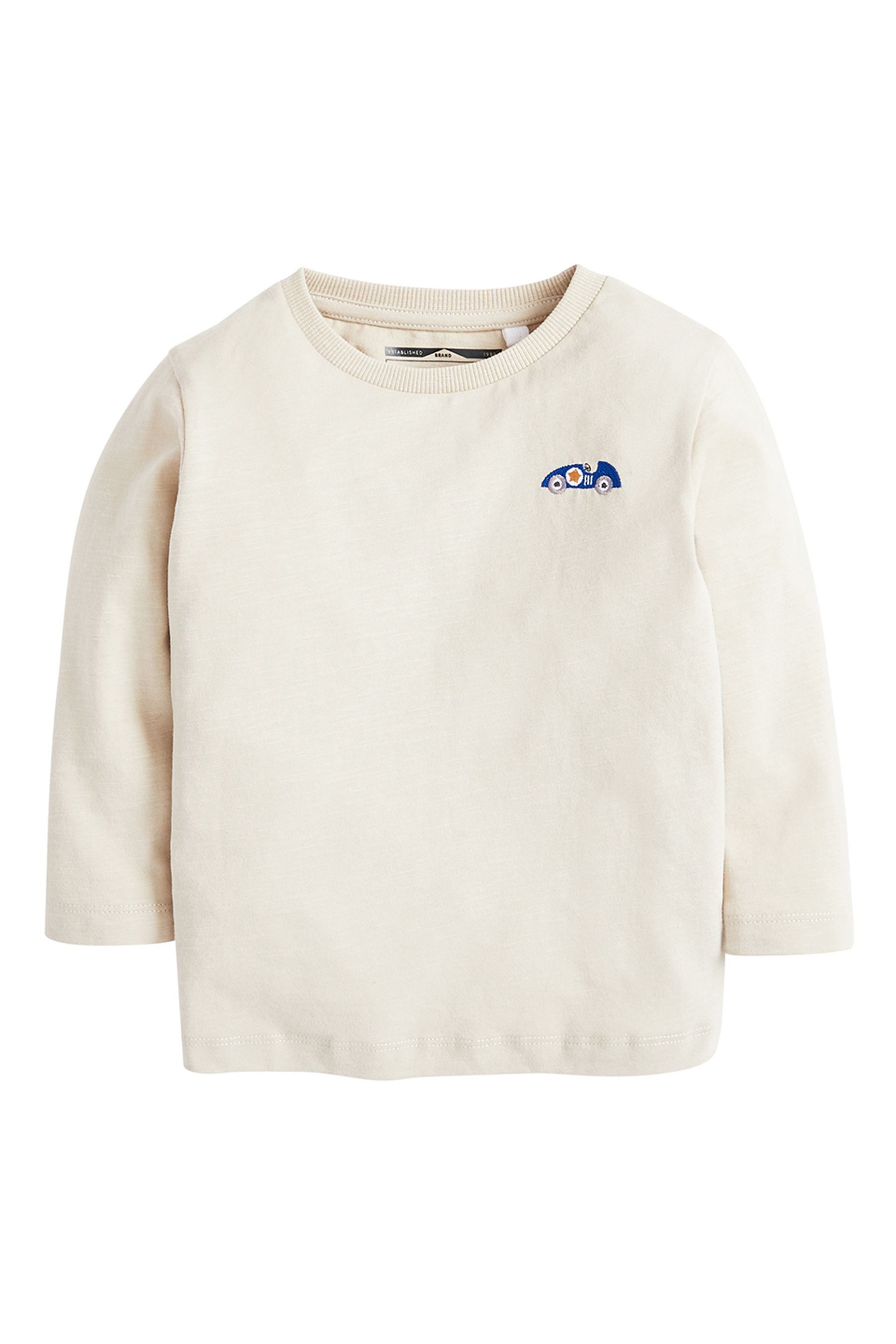 Next Langarmshirt Langärmelige T-Shirts im 5er-Pack (5-tlg)