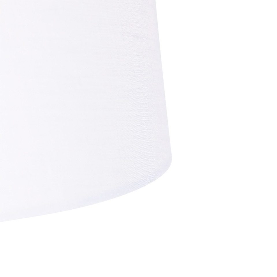 Qazqa Pendelleuchte Blitz, ohne Leuchtmittel, Warmweiß, QAZQA Hängeleuchte, e27, Weiß, linen, country-rustic