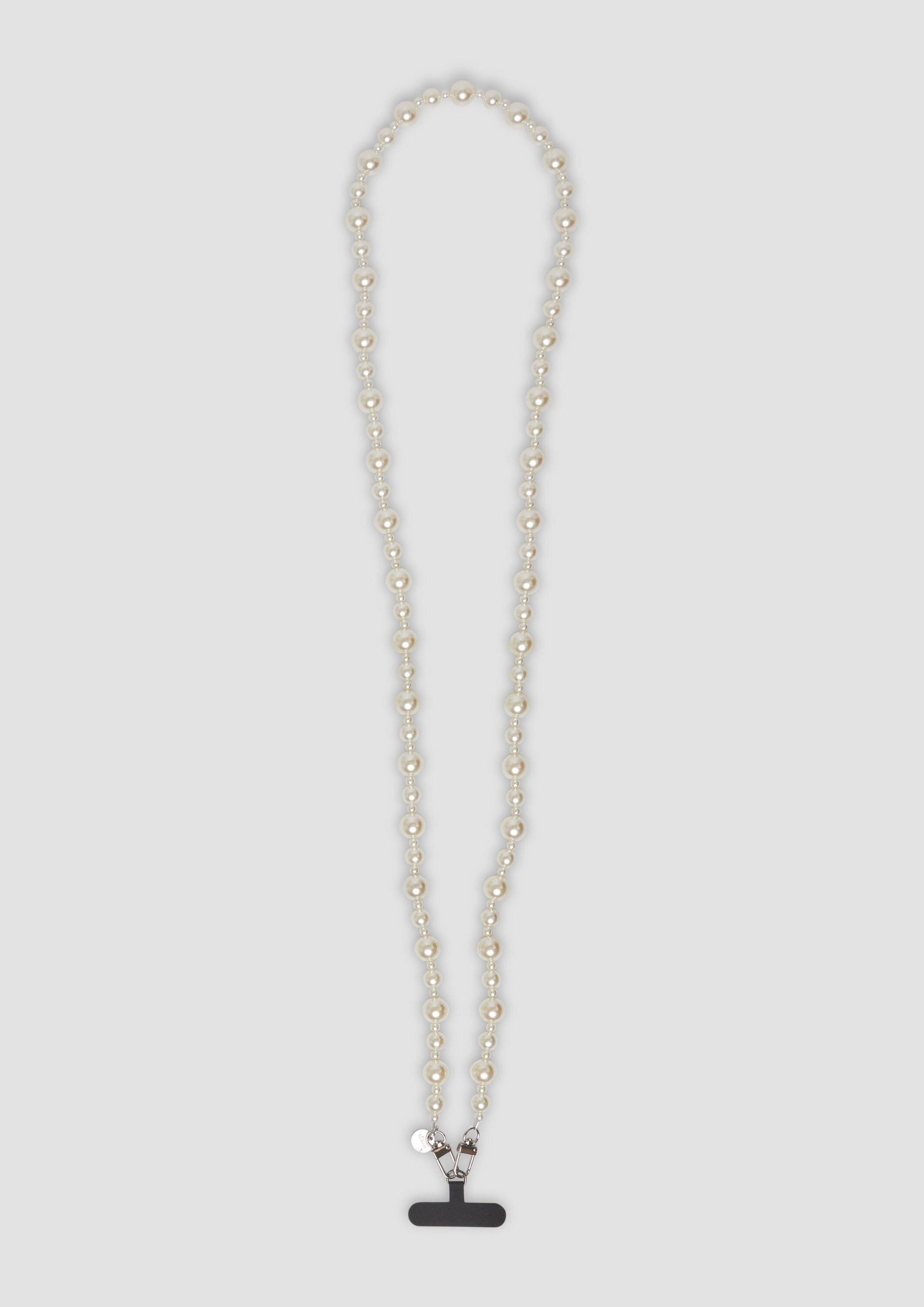 s.Oliver Handytasche Accessories, Handykette mit Schmuckperlen