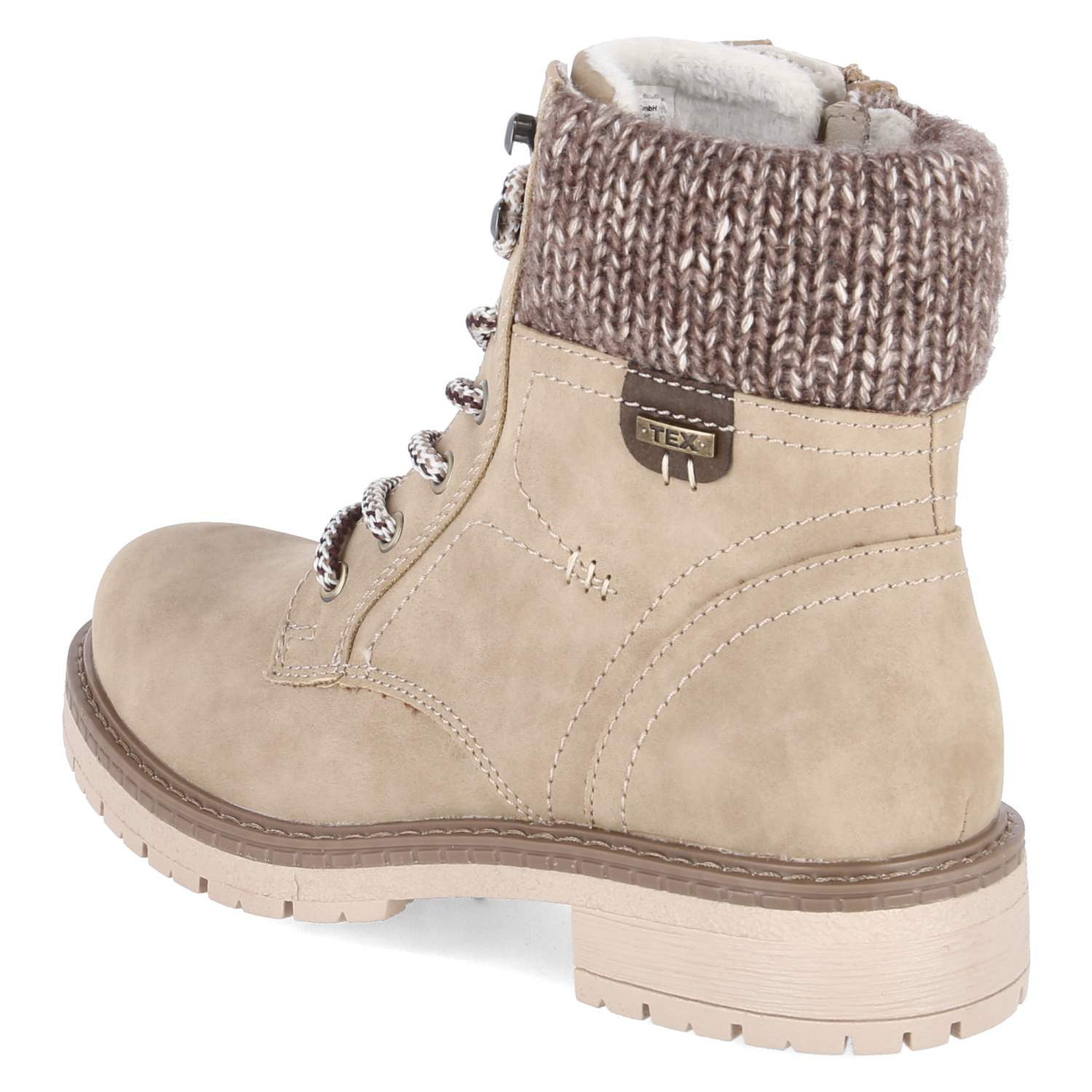 Jane Klain Jane Klain 252953000/328 Damen Textil & Synthetik hellbraun Winterstiefel
