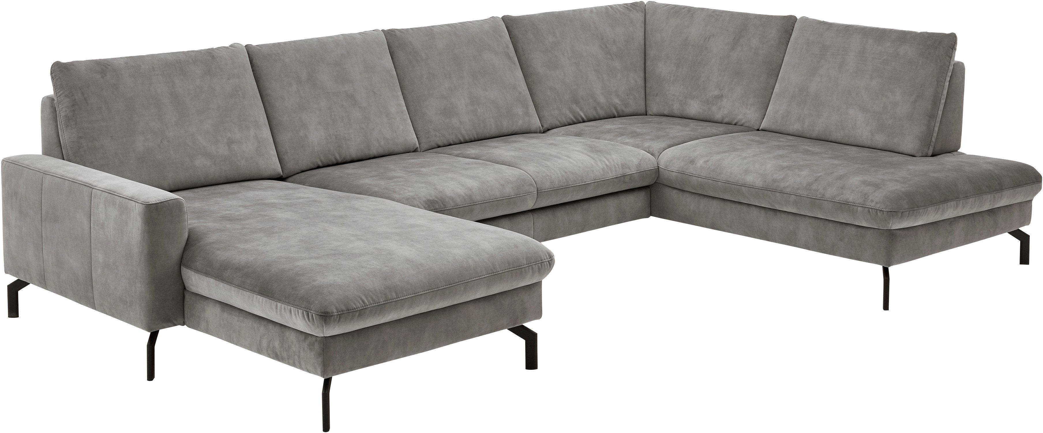 Die PlanBar Wohnlandschaft ZE-EM20028 U-Form, Breite 332 cm, 3 Teile, wahlweise mit Kopfstützen und Sitztiefenverstellung