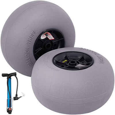 VEVOR Schwimmsessel 13 Zoll Ballonräder Reifen, TPU Ersatz-Ballon-Sandreifen 55 kg