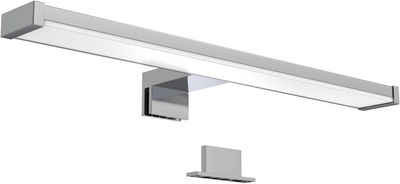 B.K.Licht Spiegelleuchte, LED Spiegellampe Badlampe Schminklicht Badezimmer neutral-weiß 600 Lumen IP44 40cm