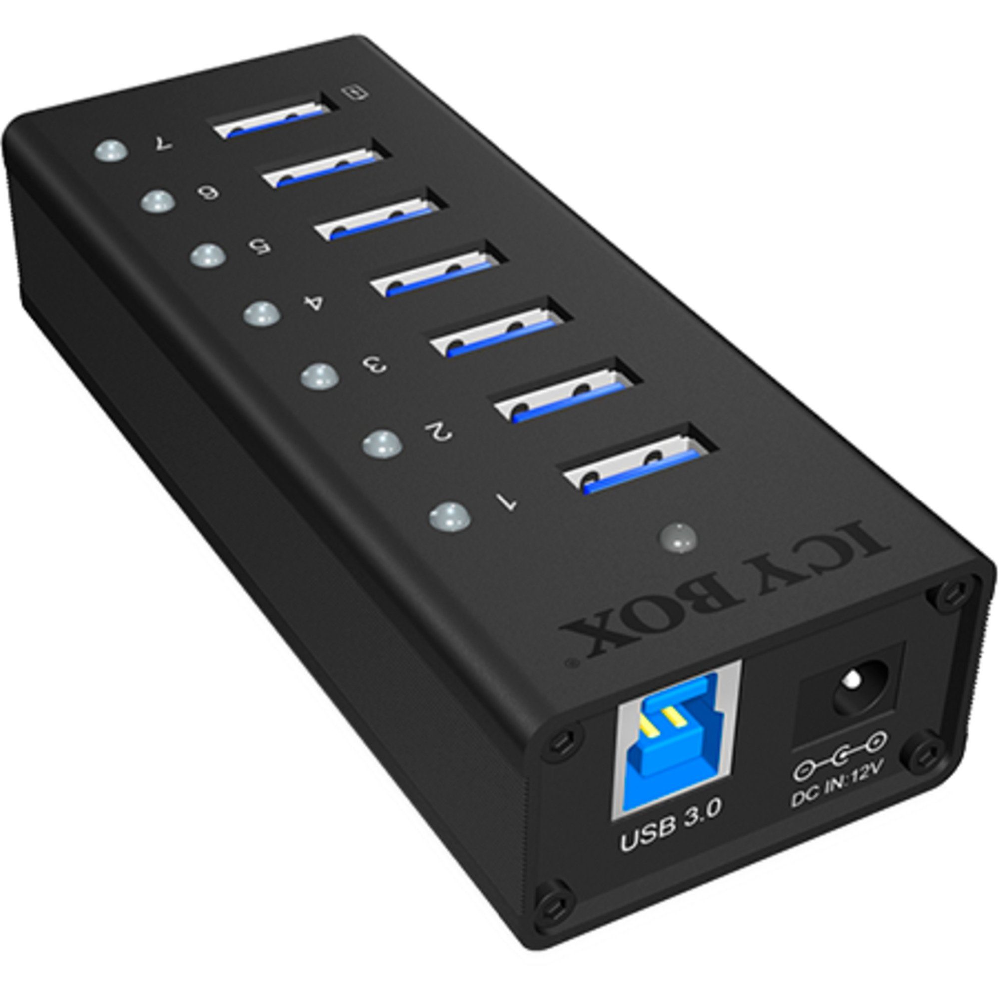 ICY BOX IB-AC618, USB-Hub USB-Kabel