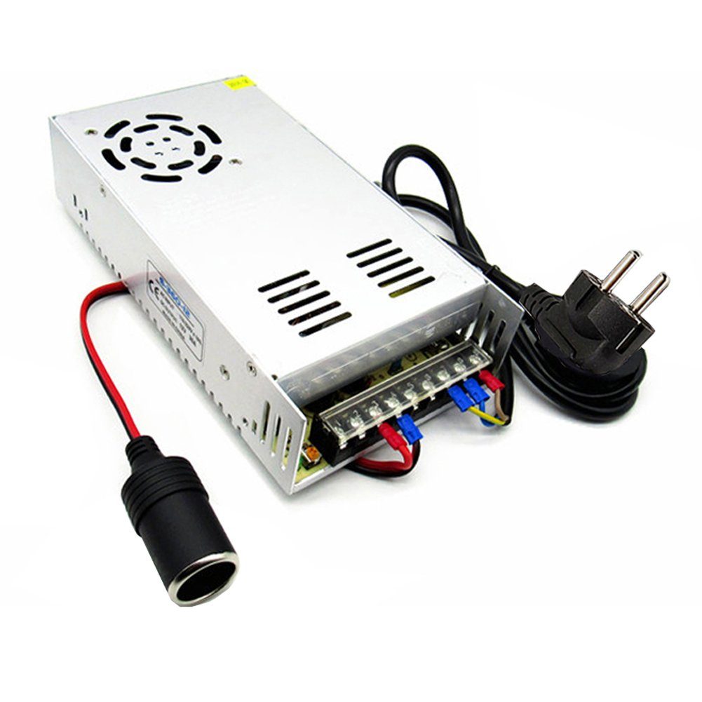 Bolwins F80C AC / DC Schaltnetzteil Netzteil Adapter 230V / 12V 40A 480W AC/DC-Einbaunetzteil (Mehrere Ausgänge, einstellbare Eingangsspannung (110V/230V)