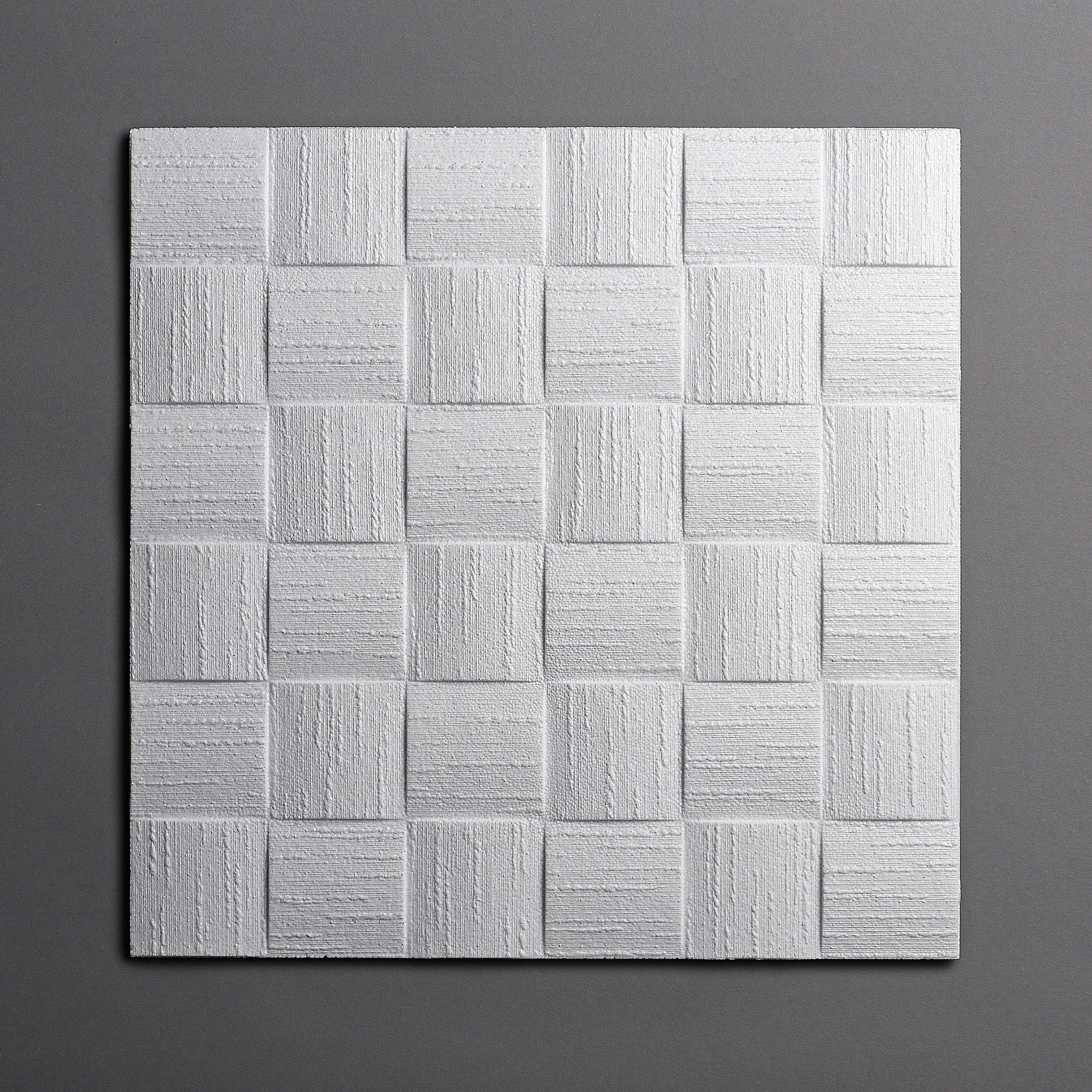Decosa Deckenpaneel Decosa Deckenplatte Dublin (AP 106), 50 x 50 cm - 02 Pack (4 qm), BxL: 50x50 cm, 2 qm
