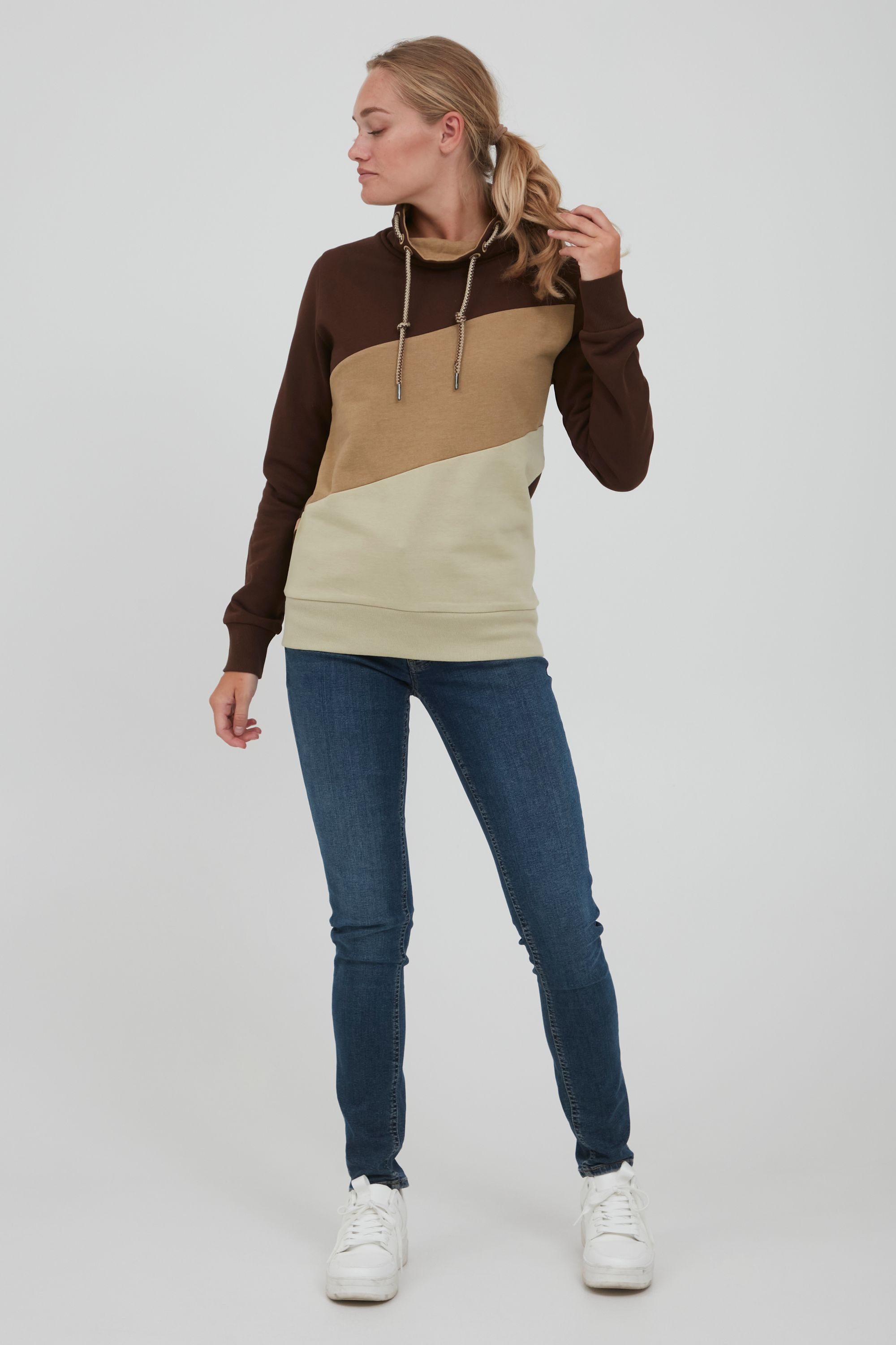 OXMO Hoodie OXAgda Sweatpullover mit Stehkragen günstig online kaufen