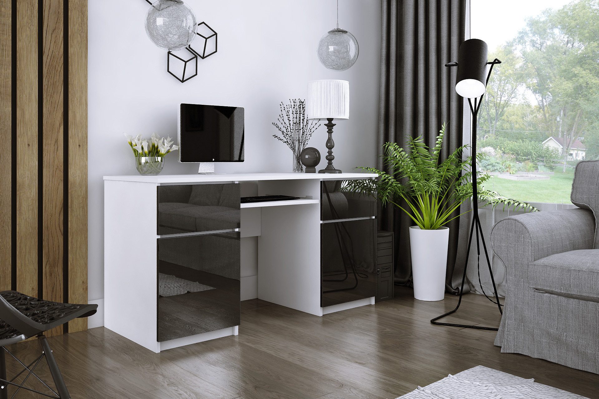 Faizee Möbel Schreibtisch ZOE 135 cm günstig online kaufen