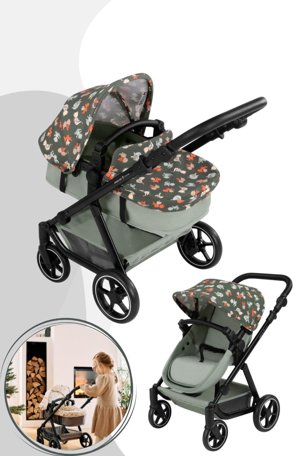 ABC Design Kombi-Puppenwagen günstig online kaufen