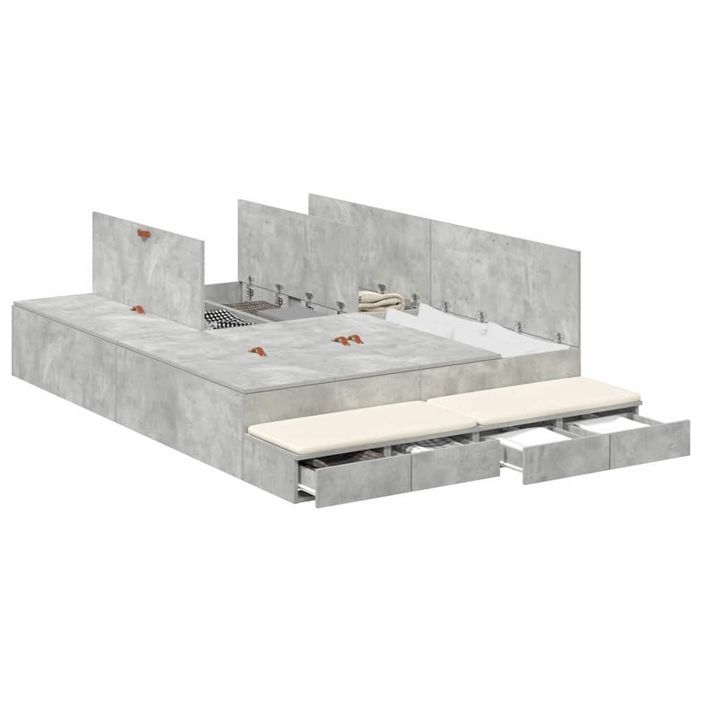 vidaXL Bett Bett mit Stauraum mit günstig online kaufen
