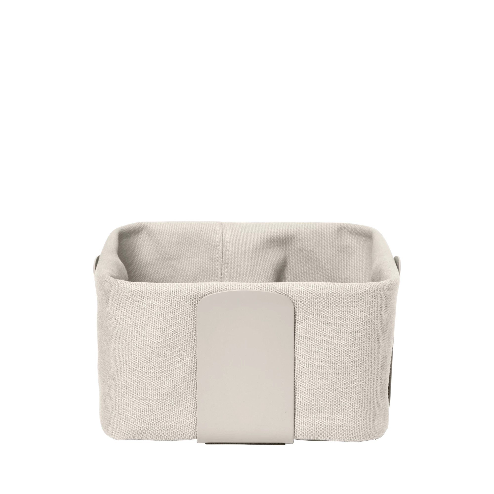 blomus Brotkorb -DESA- Brotkorb: Modernes Design mit herausnehmbaren Stoffbezug, 100% Baumwolle, Herausnehmbarer Bezug, Pflegeleicht, Modernes Design