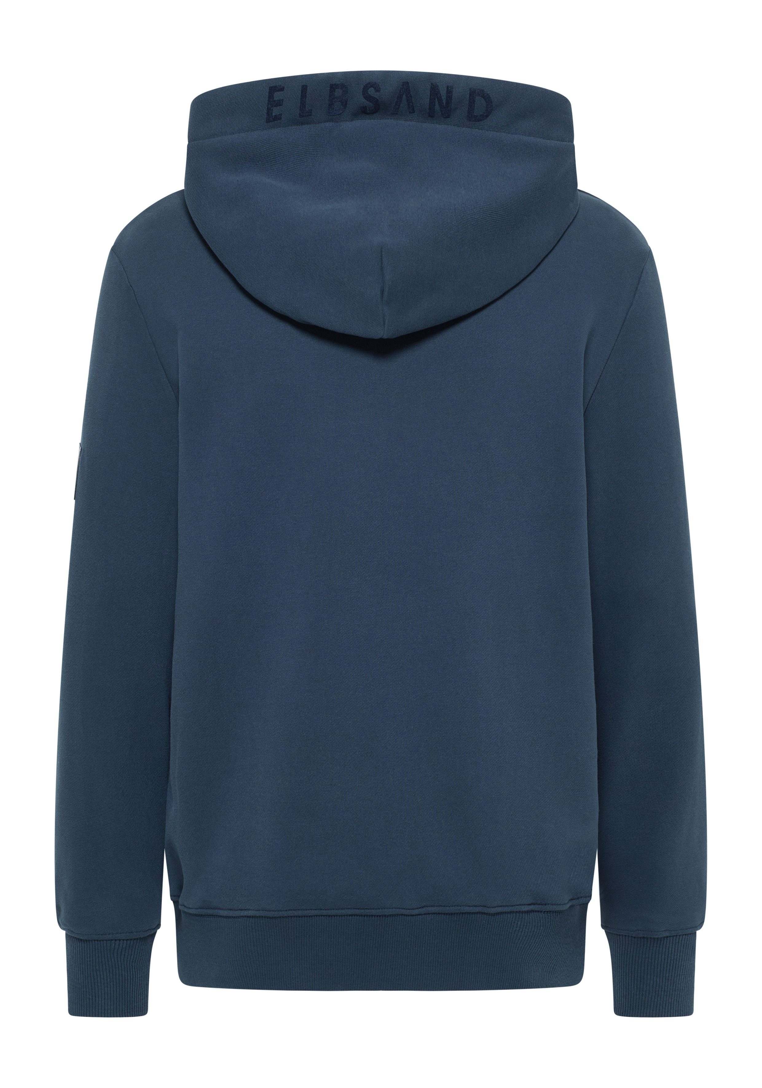 Elbsand Kapuzensweatjacke Malte Herren Reißverschluss, loose günstig online kaufen