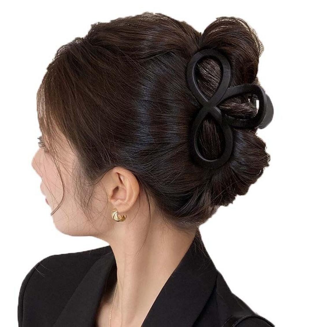 Haarspange Mittelgroße Achterfigur Haarspangen Damen Für Dickes und Dünnes