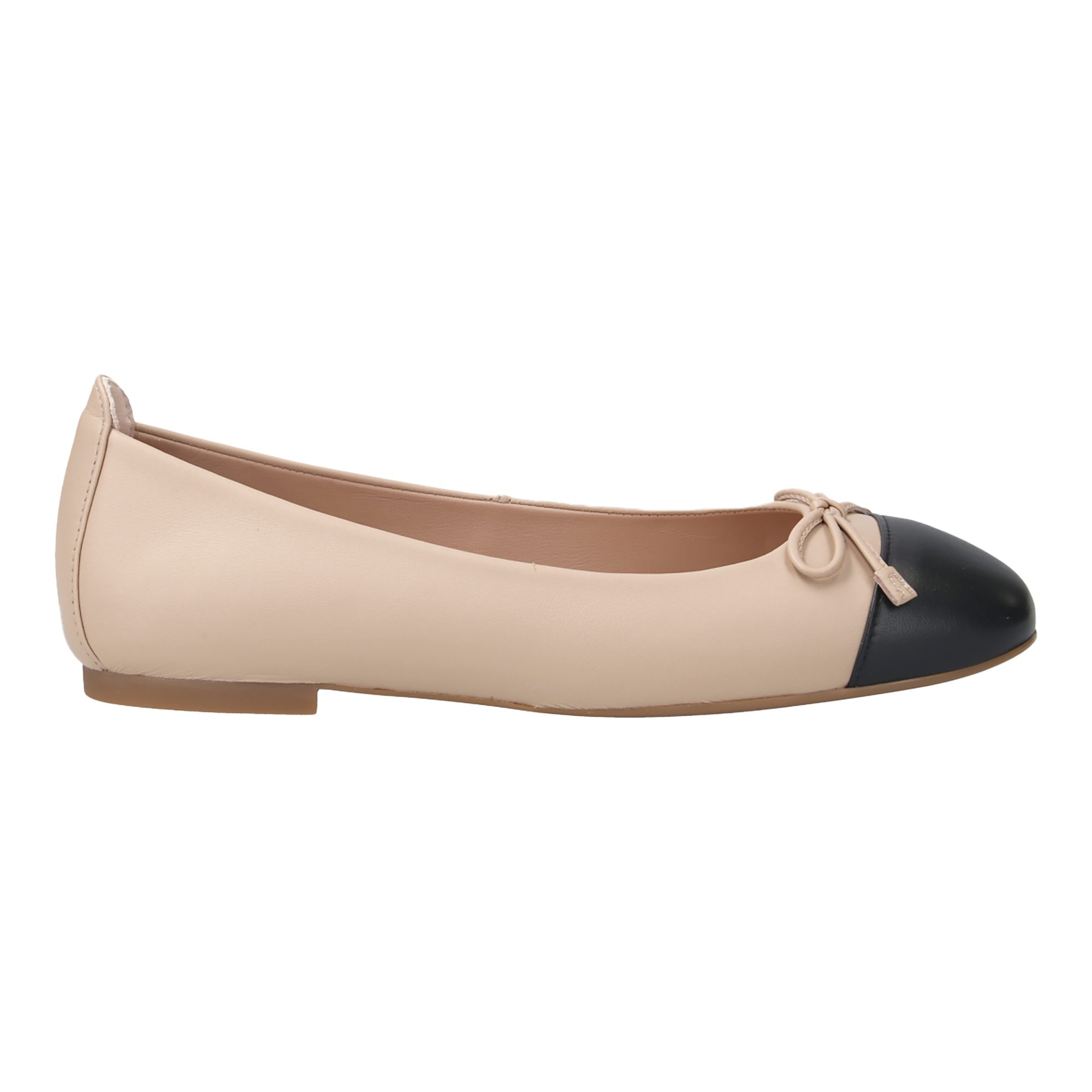 Unisa Unisa BELLE_NS SKIN/BLK, Ballerina, Beige, Damen Ballerina