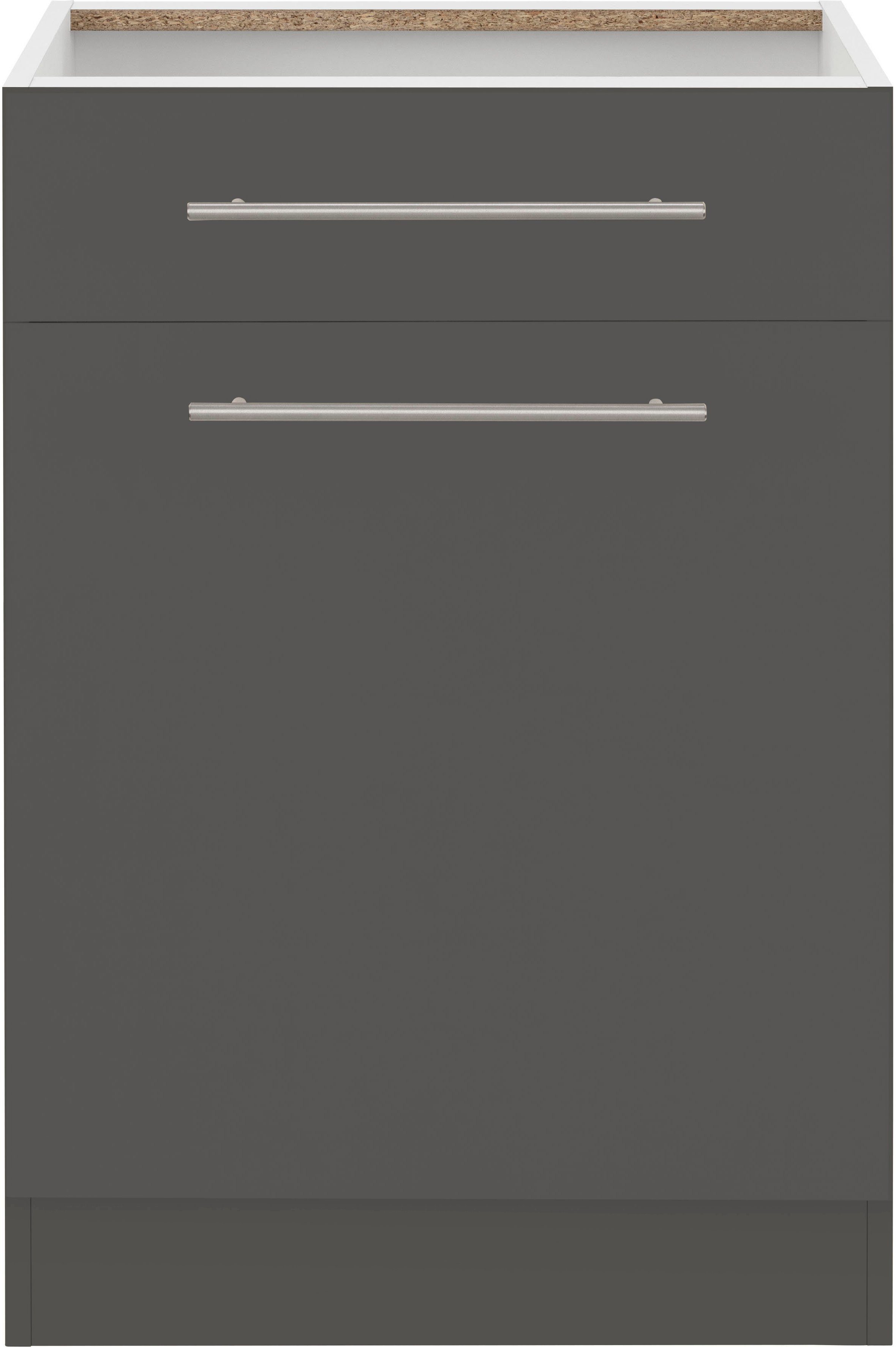 wiho Küchen Unterschrank Unna 60 cm breit, ohne Arbeitsplatte – Bild 3 von 5
