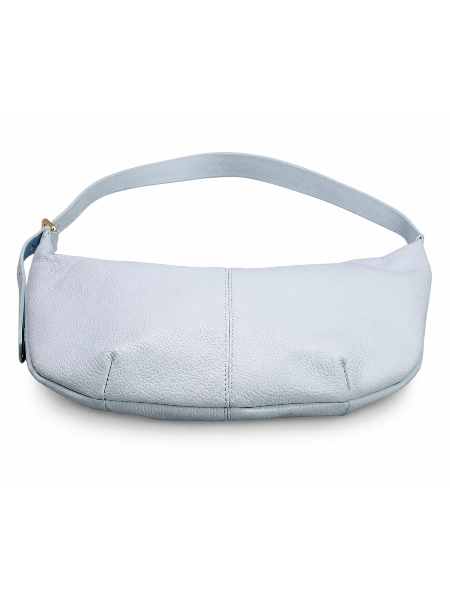 Adel Bags Schultertasche Lunara Echtleder Schultertasche Damen Hobo Bag Made in Italy (Einzelartikel), 100 % Echtleder Made in Italy mit verstellbarem Schulterr – Bild 3 von 5