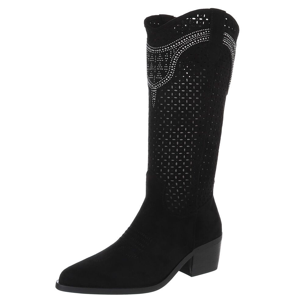 Ital-Design Damen Cowboyboots Western Sommerboots (88843681) günstig online kaufen