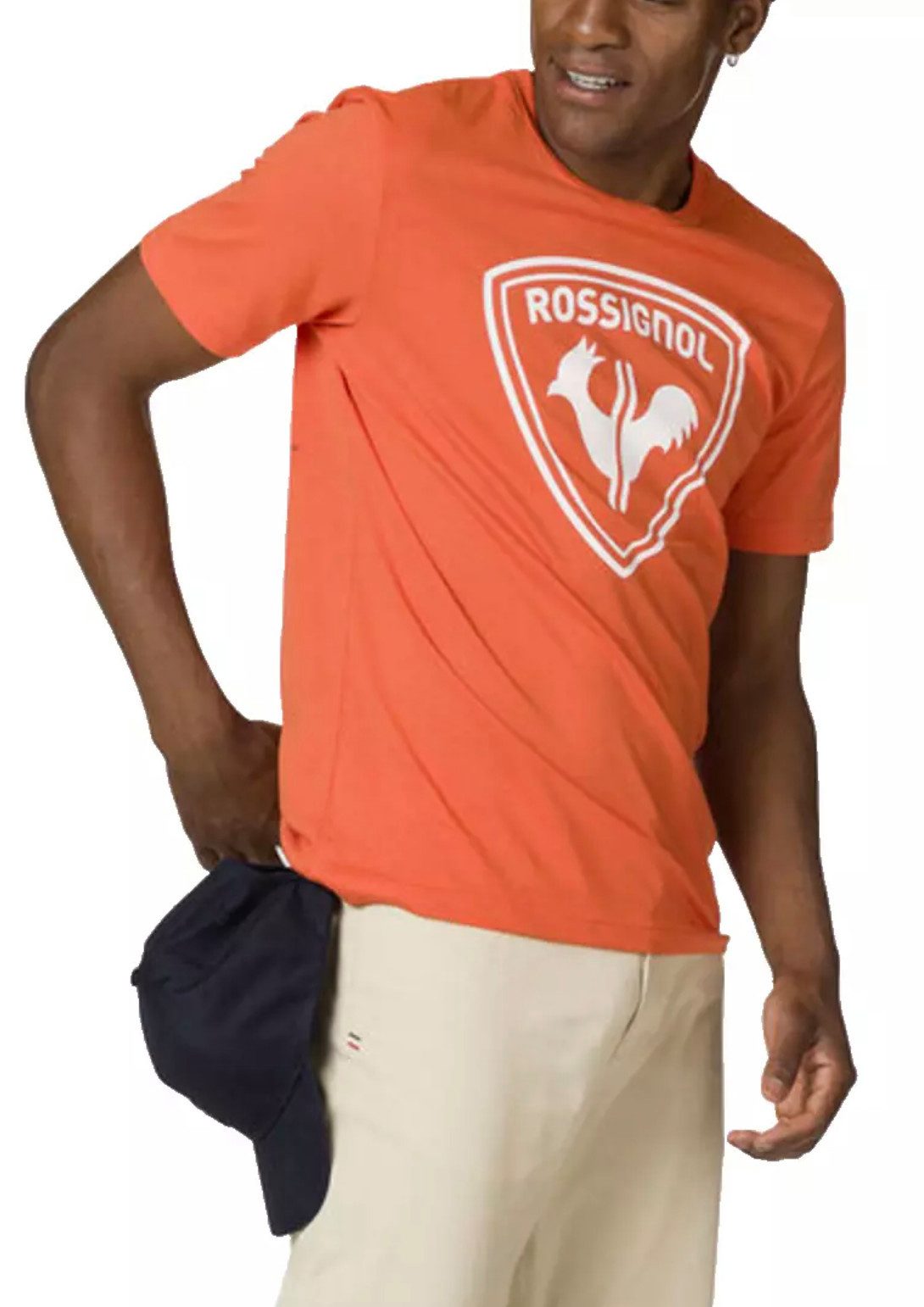 Rossignol Print-Shirt Logo Shirt Heritage Collection Stoffgewicht von 150 g/m², weicher Jersey-Baumwolle