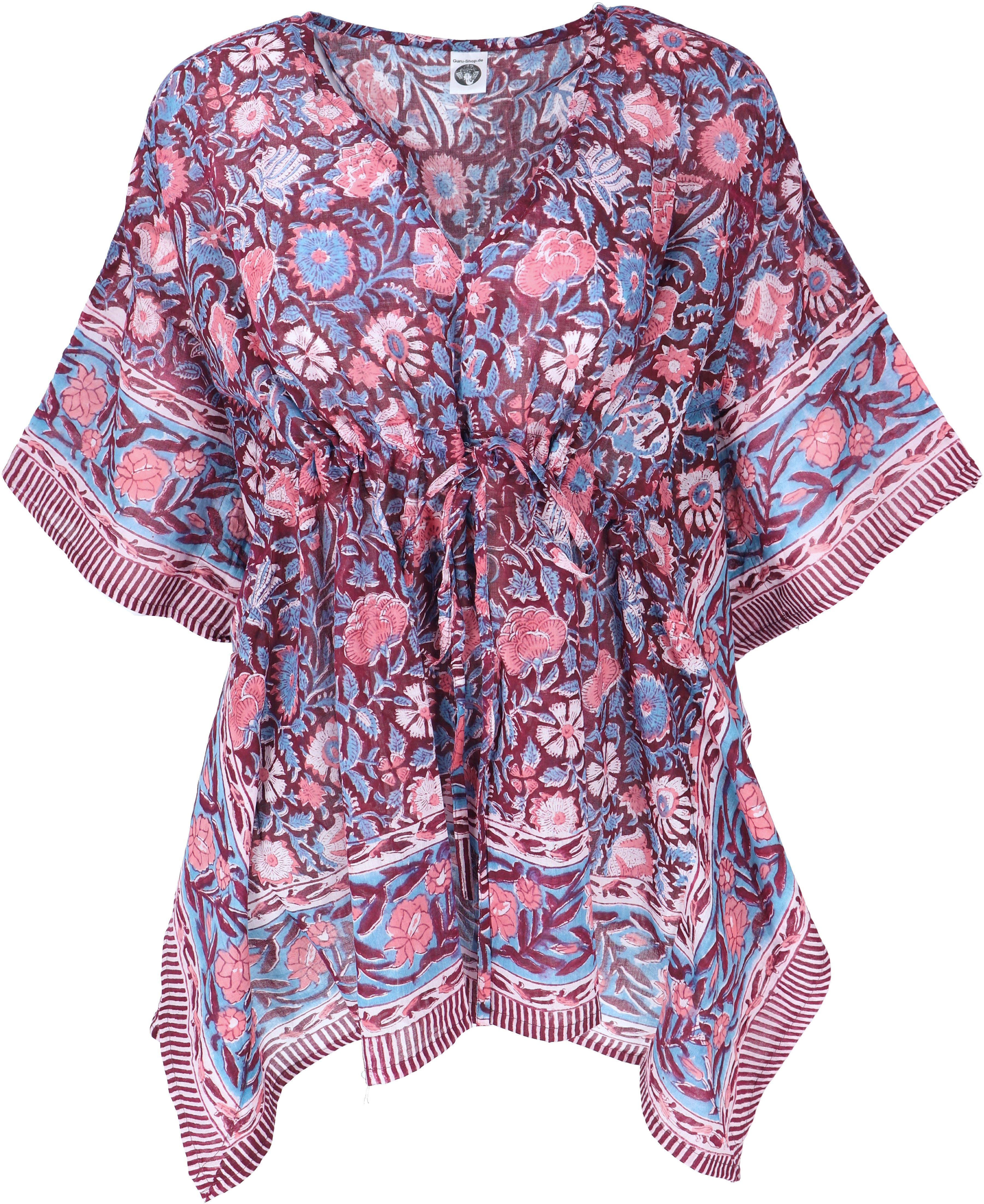 Guru-Shop Longbluse Hippie Poncho, Kaftan, Tunika, günstig online kaufen