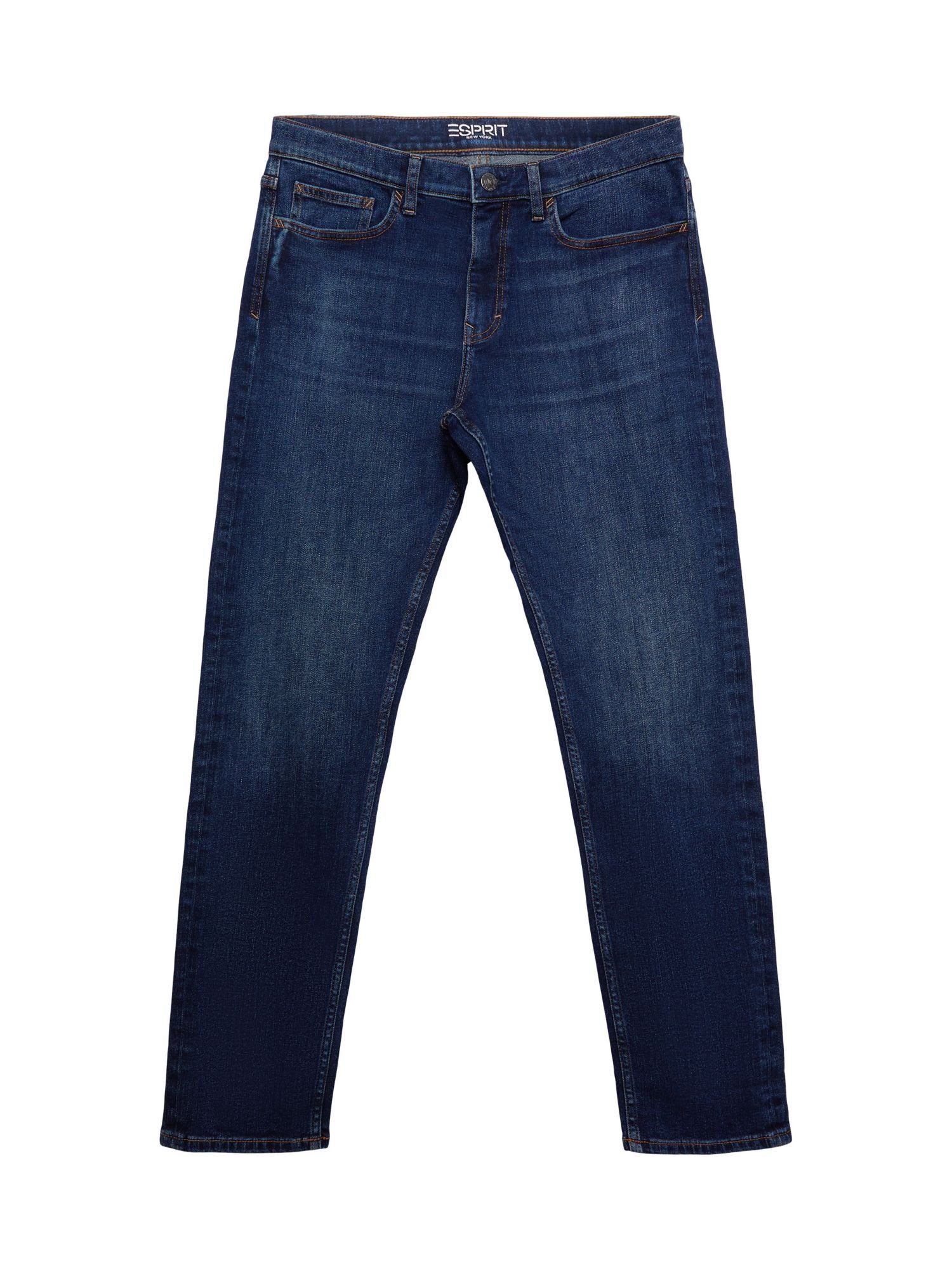 Esprit Slim-fit-Jeans Slim Fit Stretchjeans, Denim aus Baumwolle mit  Stretch-Anteil