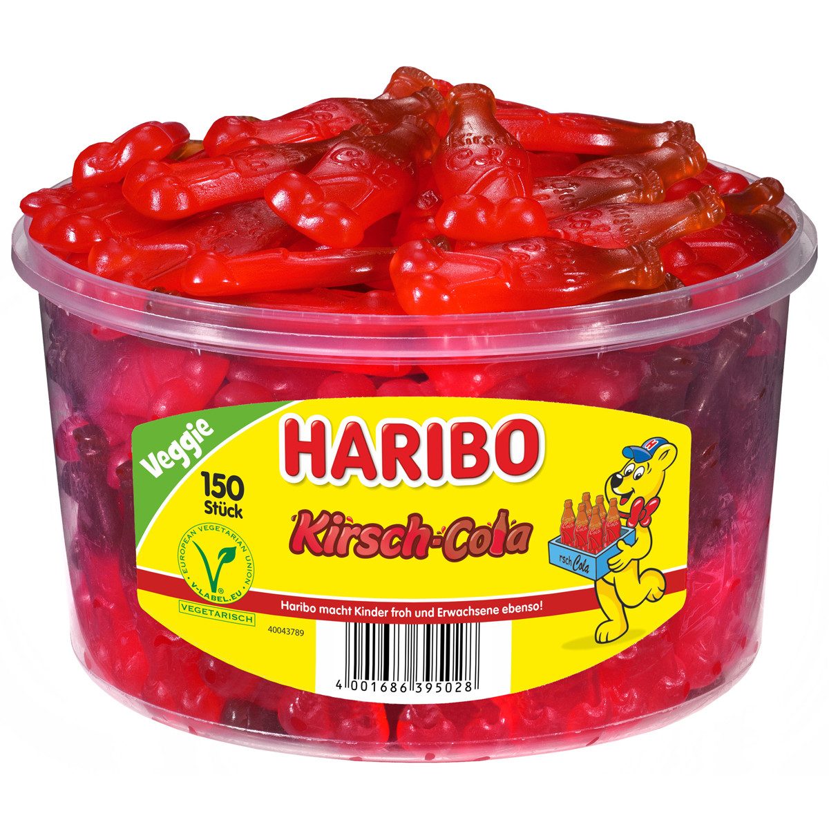HARIBO Süßigkeit Kirsch-Cola, vegetarisch