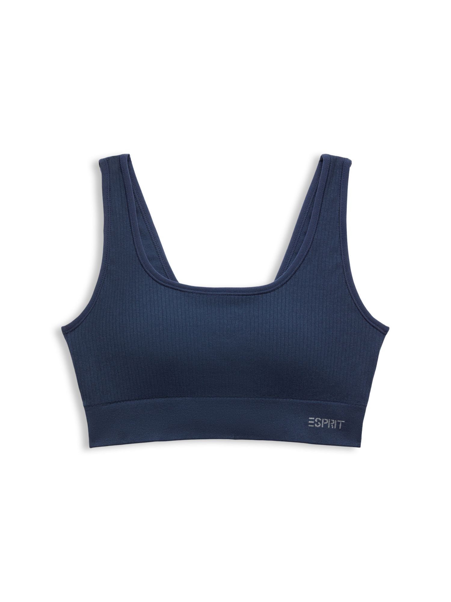 Esprit Bügelloser BH Logo-Bustier im nahtlosen Ripp-Design