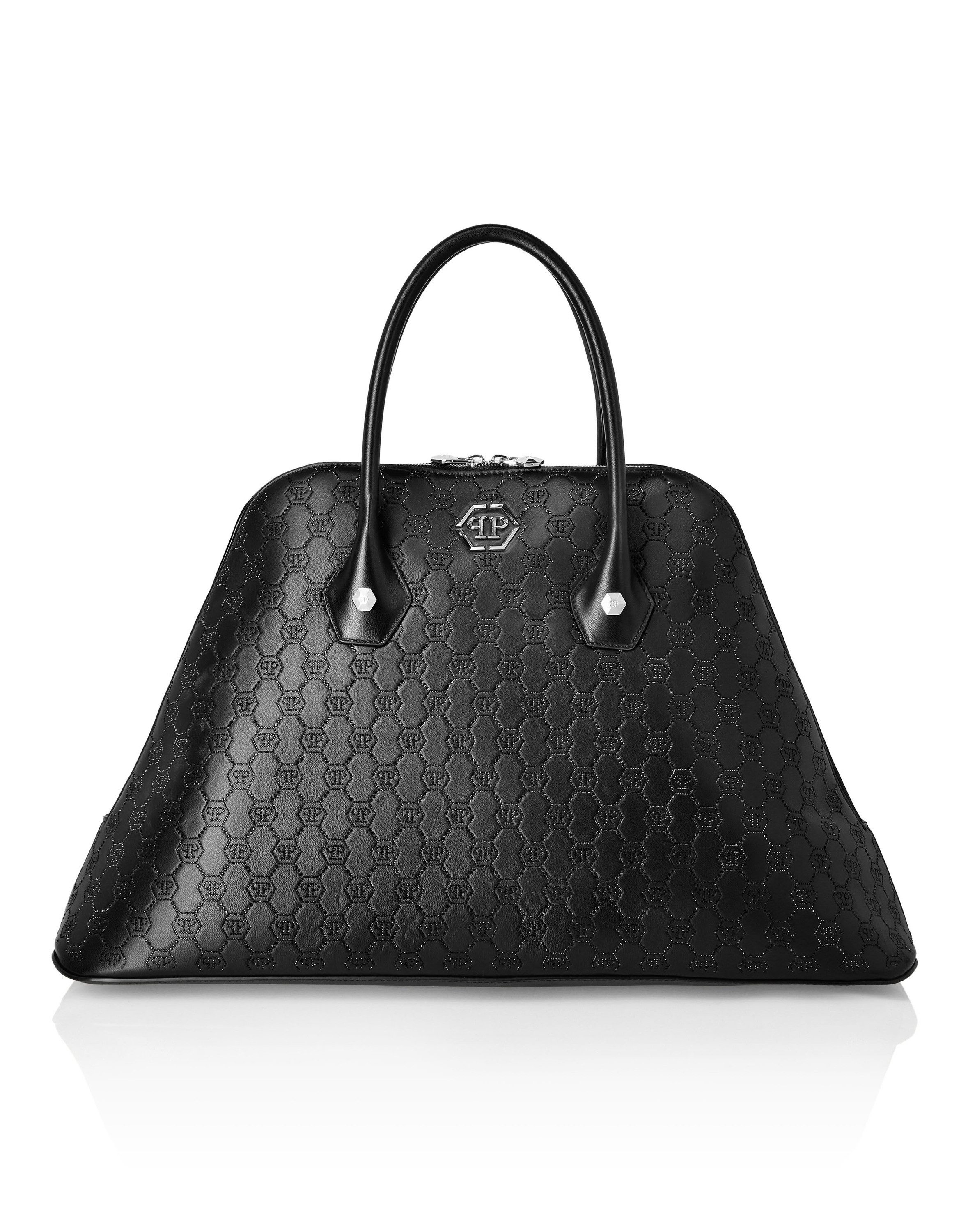 PHILIPP PLEIN Schultertasche Monogram Verziert