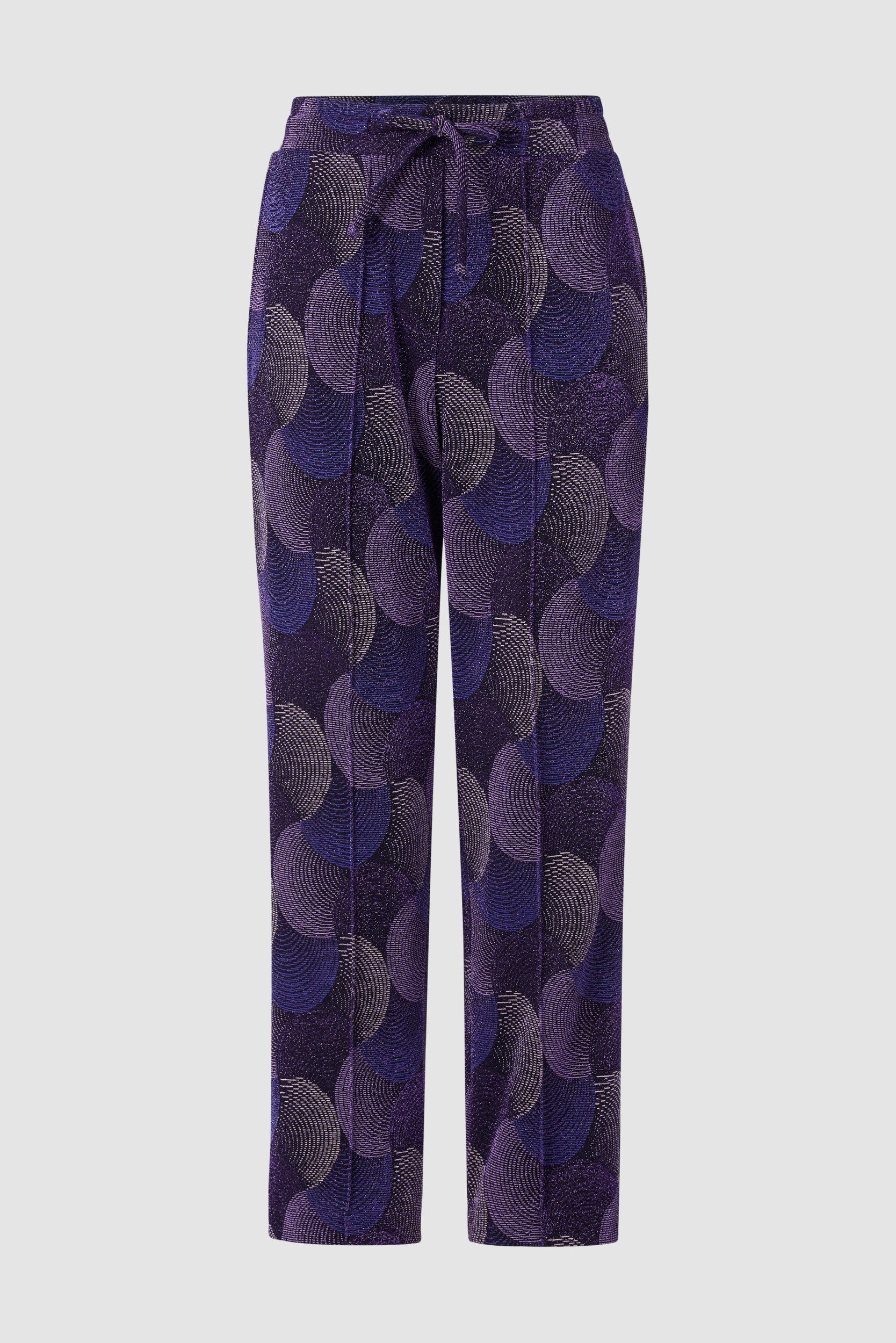 RICHROYAL Jerseyhose jaquard suit pants