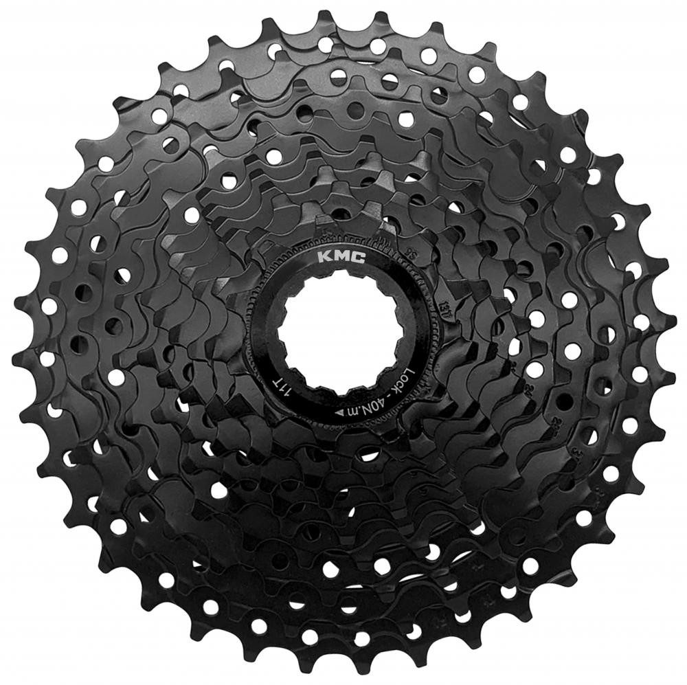 KMC Zahnkranz KMC REACT Kassette 10-fach, 11-36Z, Schwarz - Shimano HG kompatibel