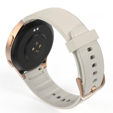 Hama Smartwatch 8900 (Telefonfunktion, GPS, wasserdicht IP68, Herzfrequenz) Smartwatch (3,3 cm/1,3 Zoll)