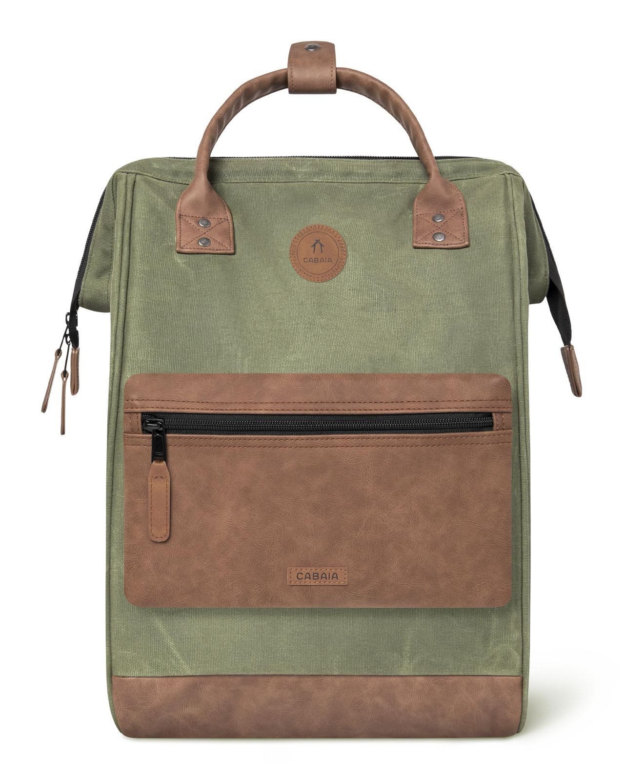 CABAIA Rucksack Waxed Cotton Backpack (Set, 3-tlg) günstig online kaufen