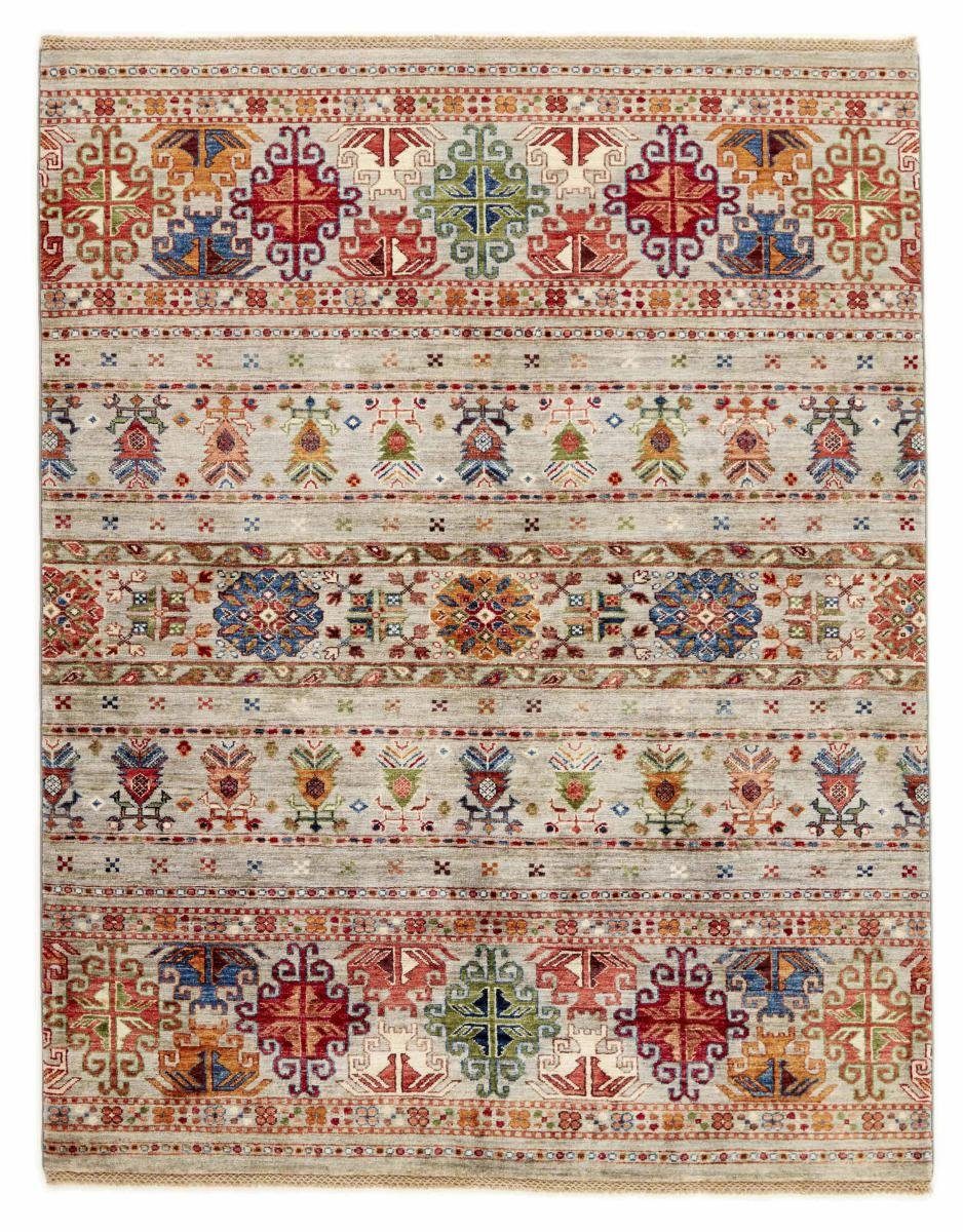 Orientteppich Arijana Shaal 159x201 Handgeknüpfter Orientteppich, Nain Trading, rechteckig, Höhe: 5 mm