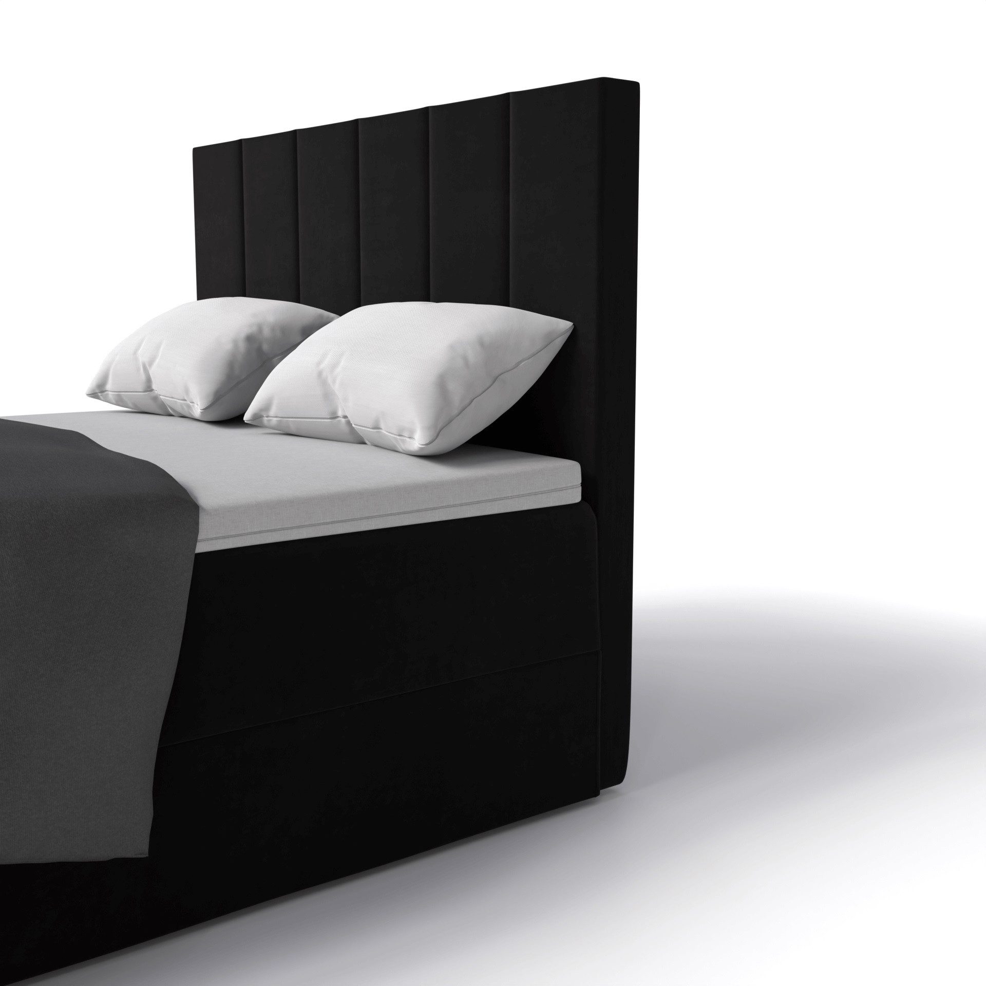 QLA Möbel Boxspringbett mit 2 Bettkästen, günstig online kaufen