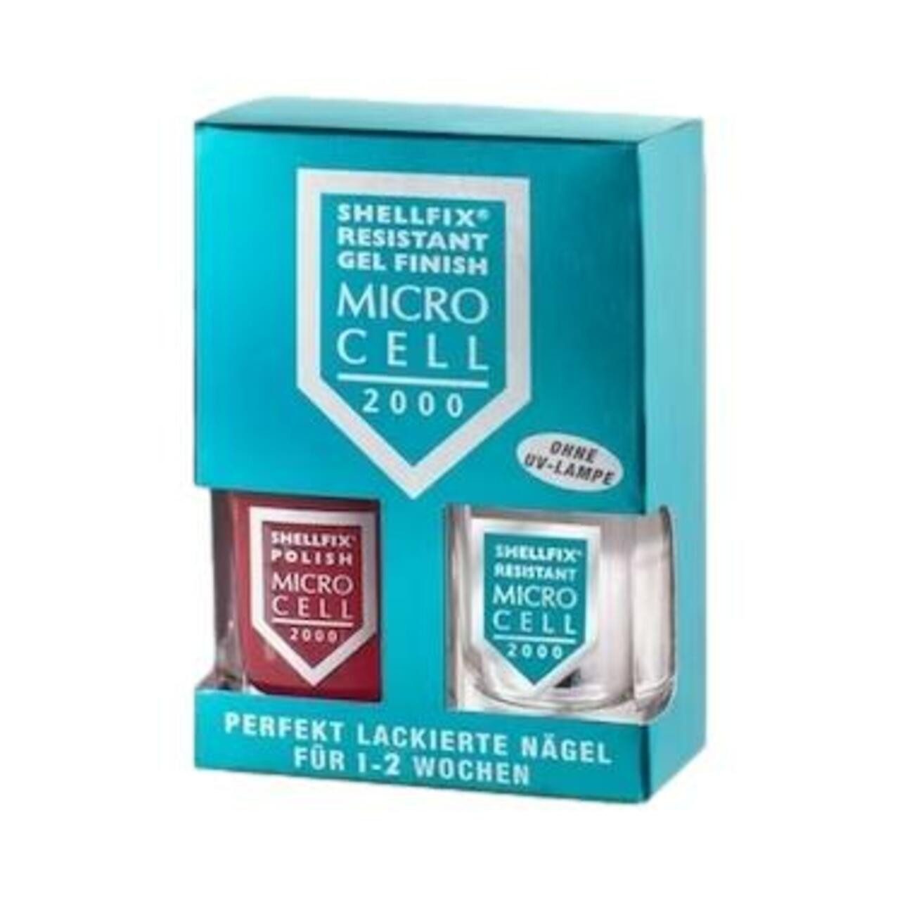 MICRO CELL Gel-Nagellack 2000 Shellfix Resistant Gel Finish