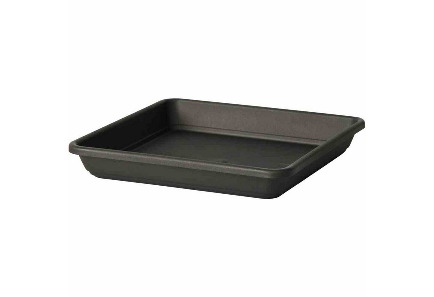 euro3plast Blumentopfuntersetzer Untersetzer zu KREA quadratisch 45 cm anthrazit