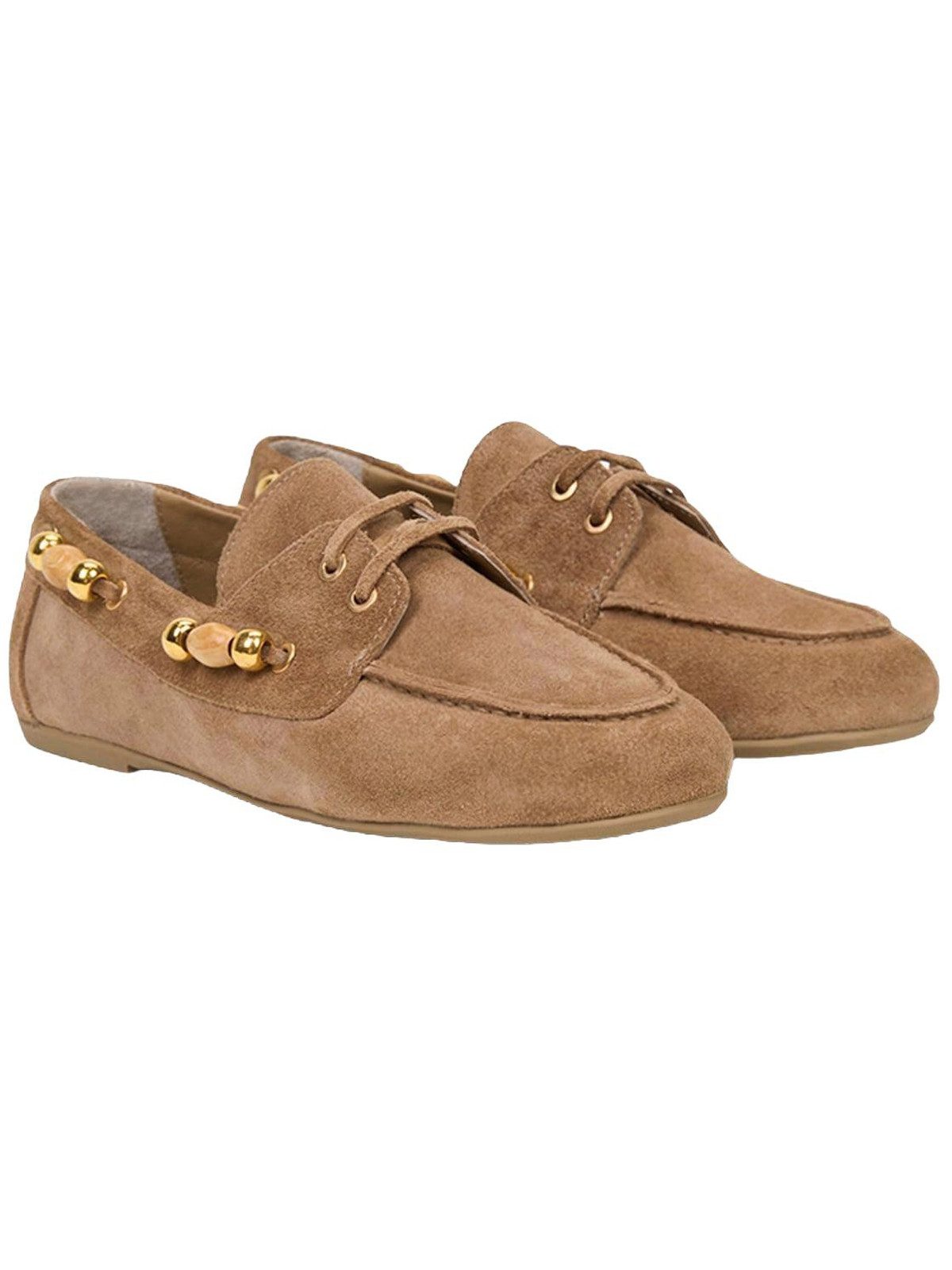 Desa Damen-Schnürschuhe aus Wildleder, bequem, lässig, für jeden Tag Loafer