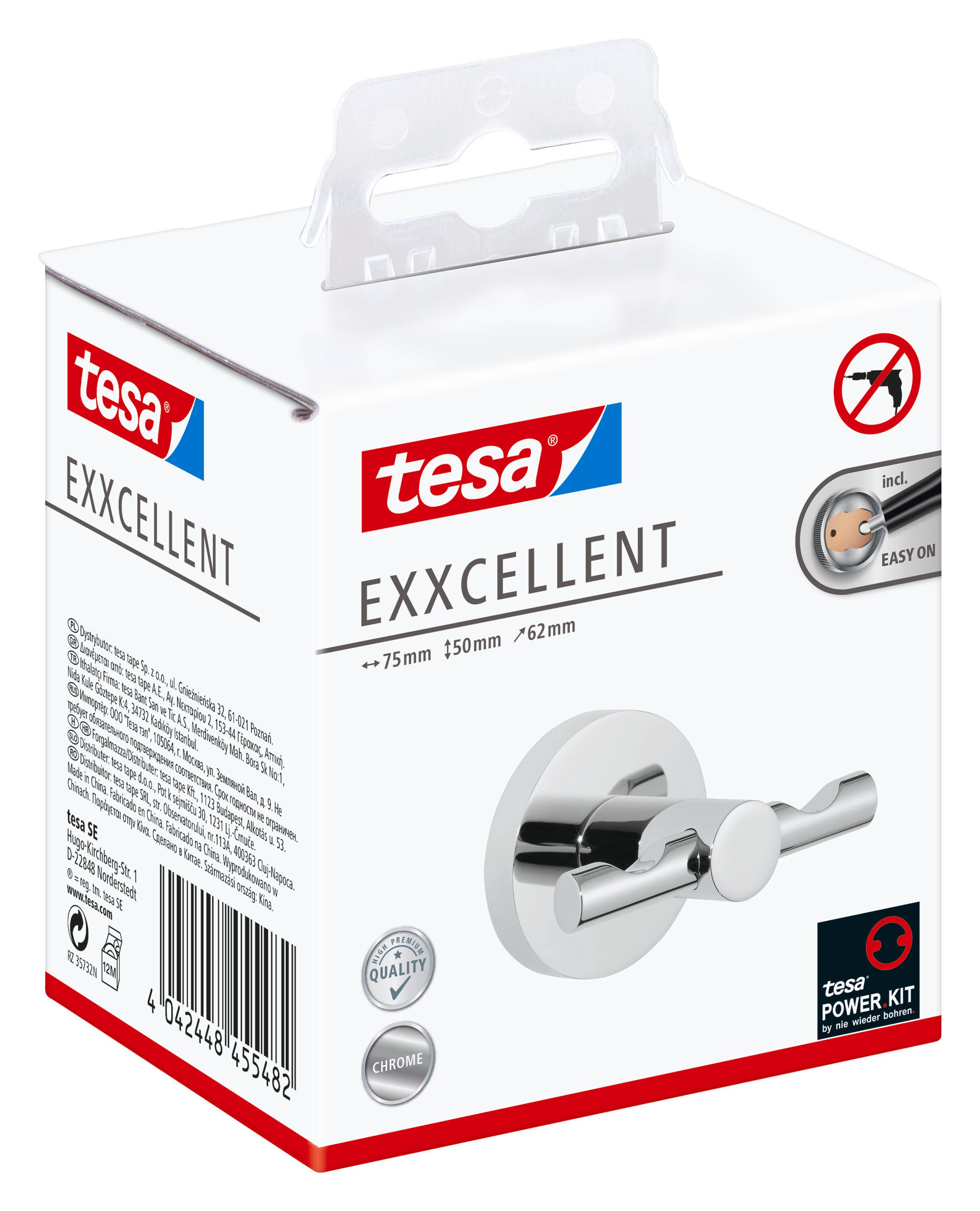 tesa Handtuchhaken 1x tesa EXXCELLENT Wandhaken günstig online kaufen
