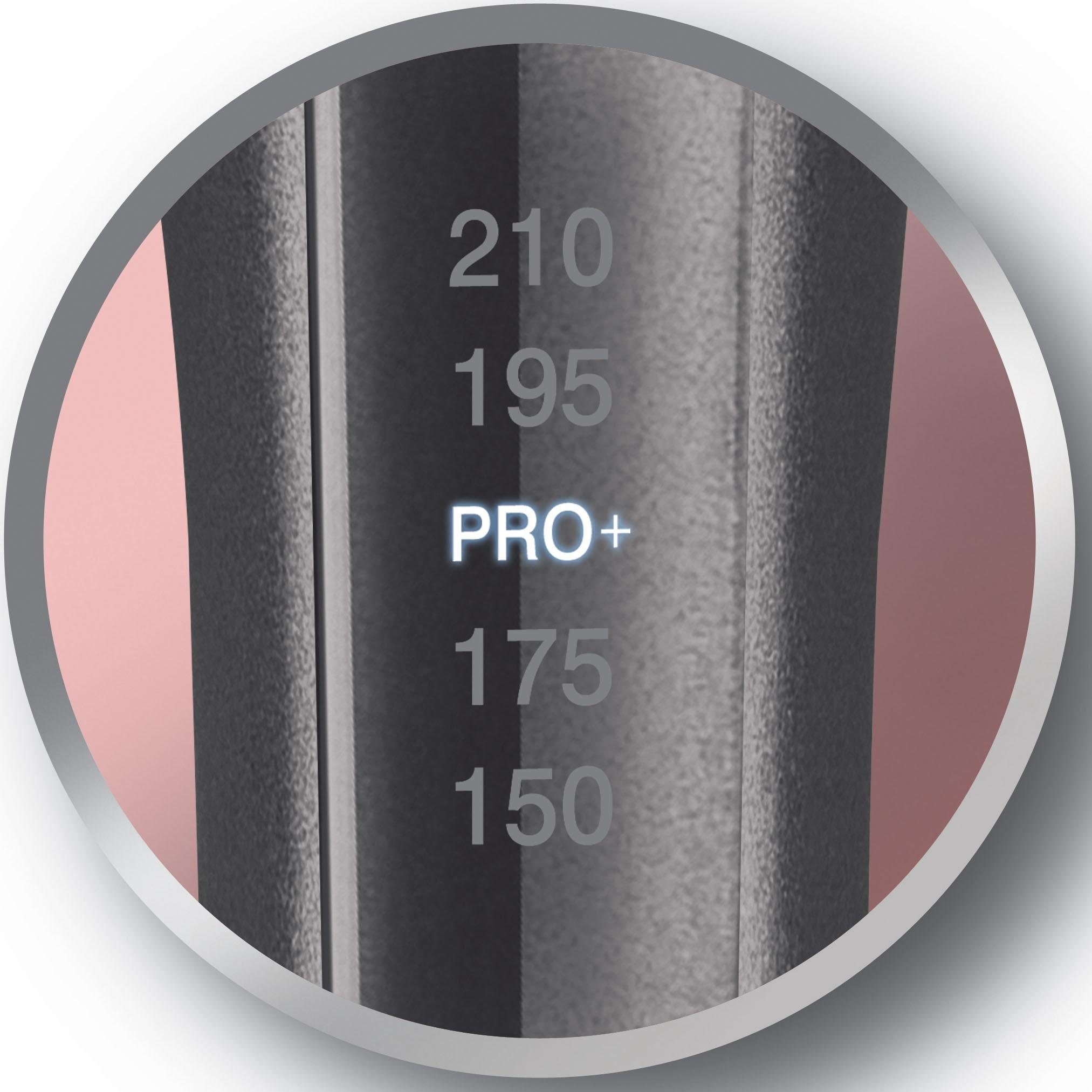 (185 Remington °C) GripTech-Keramik-Beschichtung, +”-Einstellung Lockenstab „Pro CI83V6,