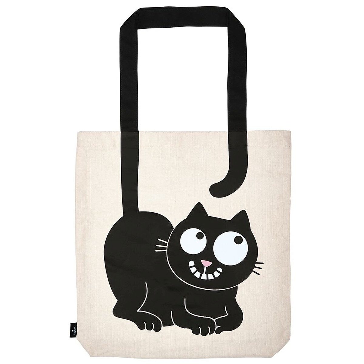 Moses. Verlag Einkaufsbeutel Ed, the Cat Shopper – Baumwolltasche mit Kater-Motiv & Spruch