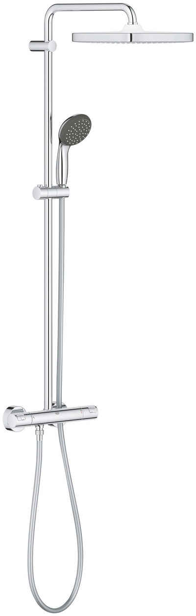 Grohe Duschsystem »Vitalio Start 250 Duschsystem THM«, Höhe 113 cm, 2 Strahlart(en), Set, mit Thermostatbatterie für die Wandmontage