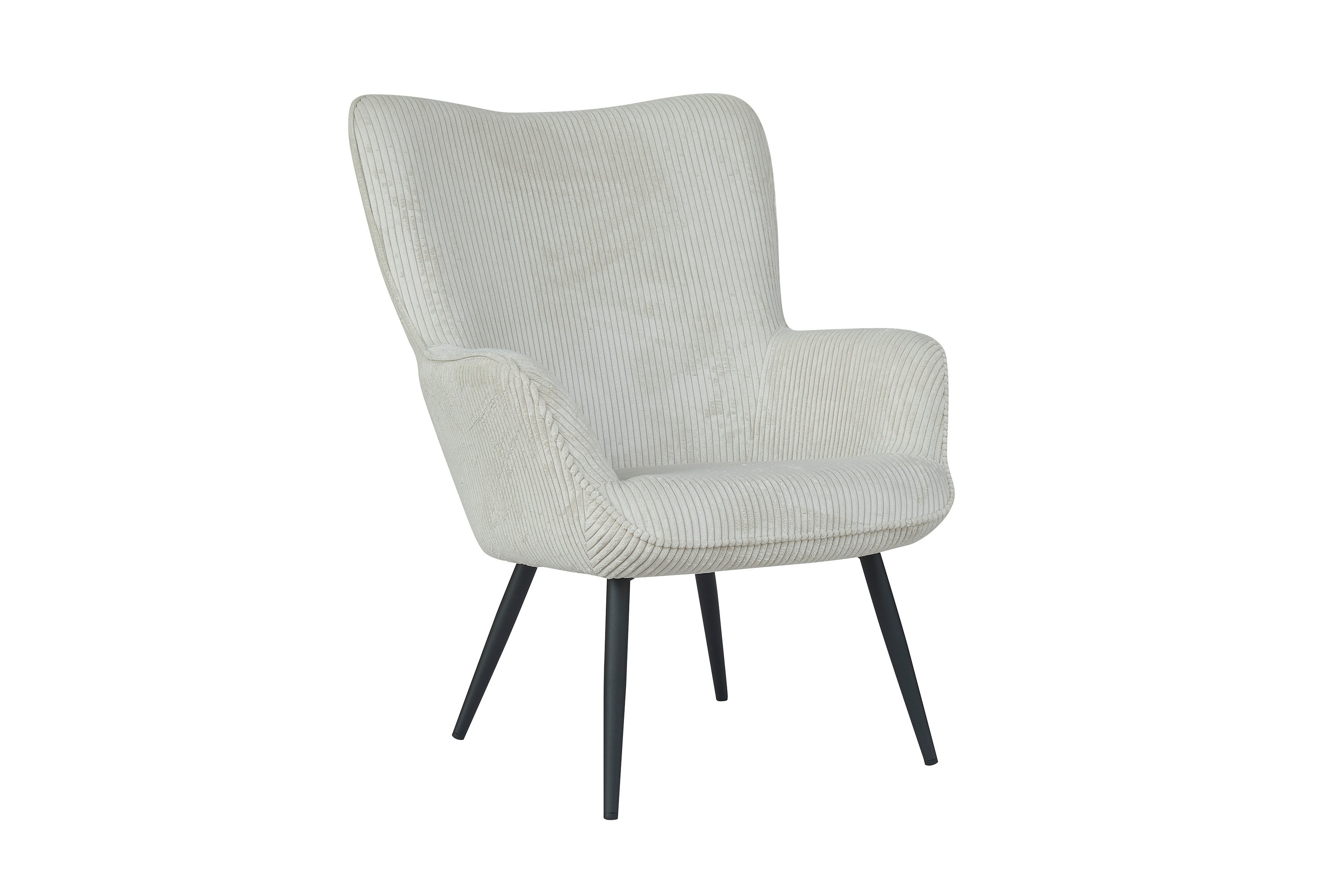 byLIVING Sessel Uta (Bezug: Samt, Webstoff, Cord, Grob-Cord, Bouclè / Farbe günstig online kaufen