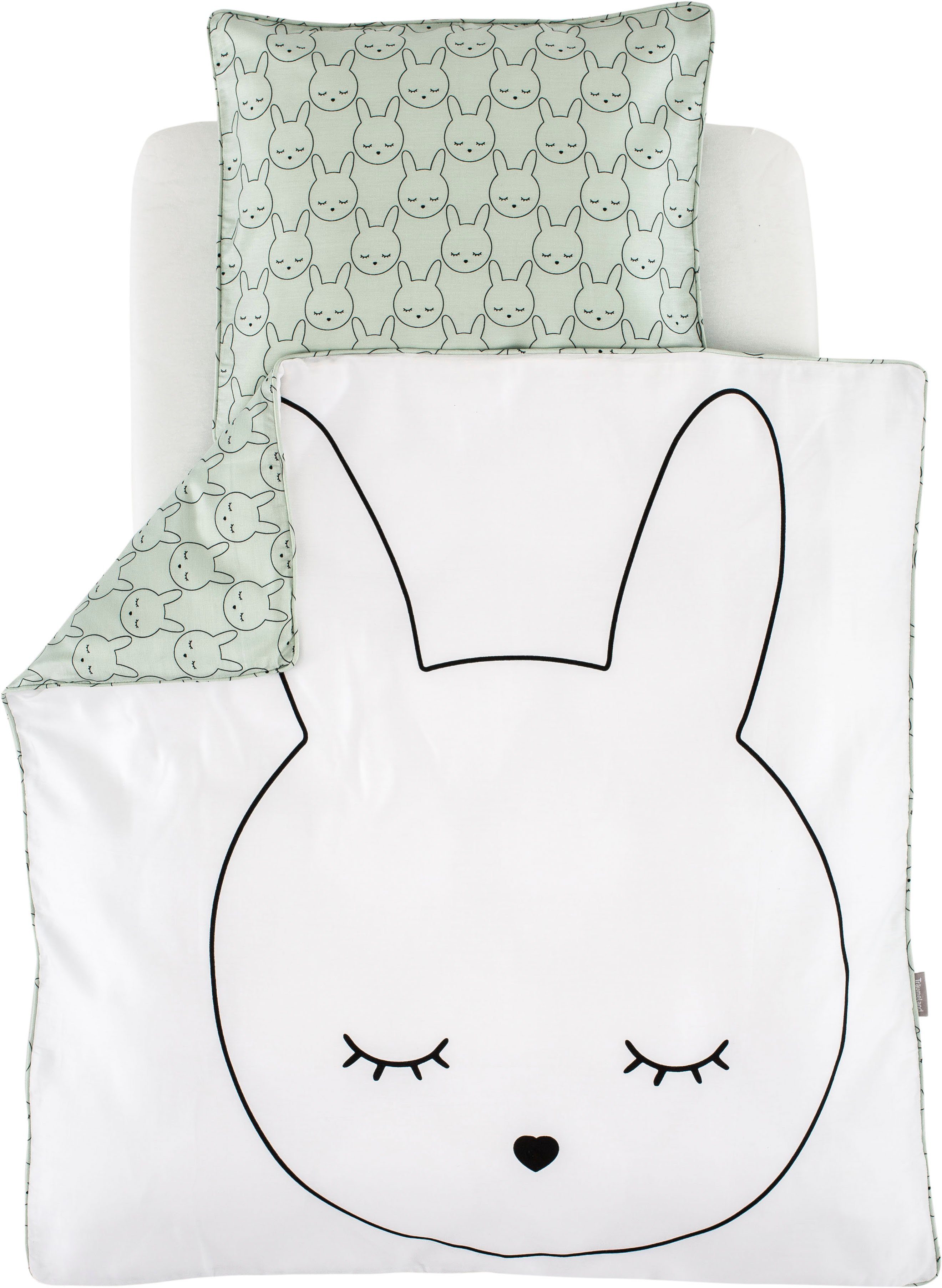 Babybettwäsche kuschelweiche Bettwäsche Kuschelhase