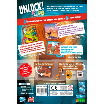 Asmodee Spiel, Unlock! Kids - Geschichten aus der Vergangenheit