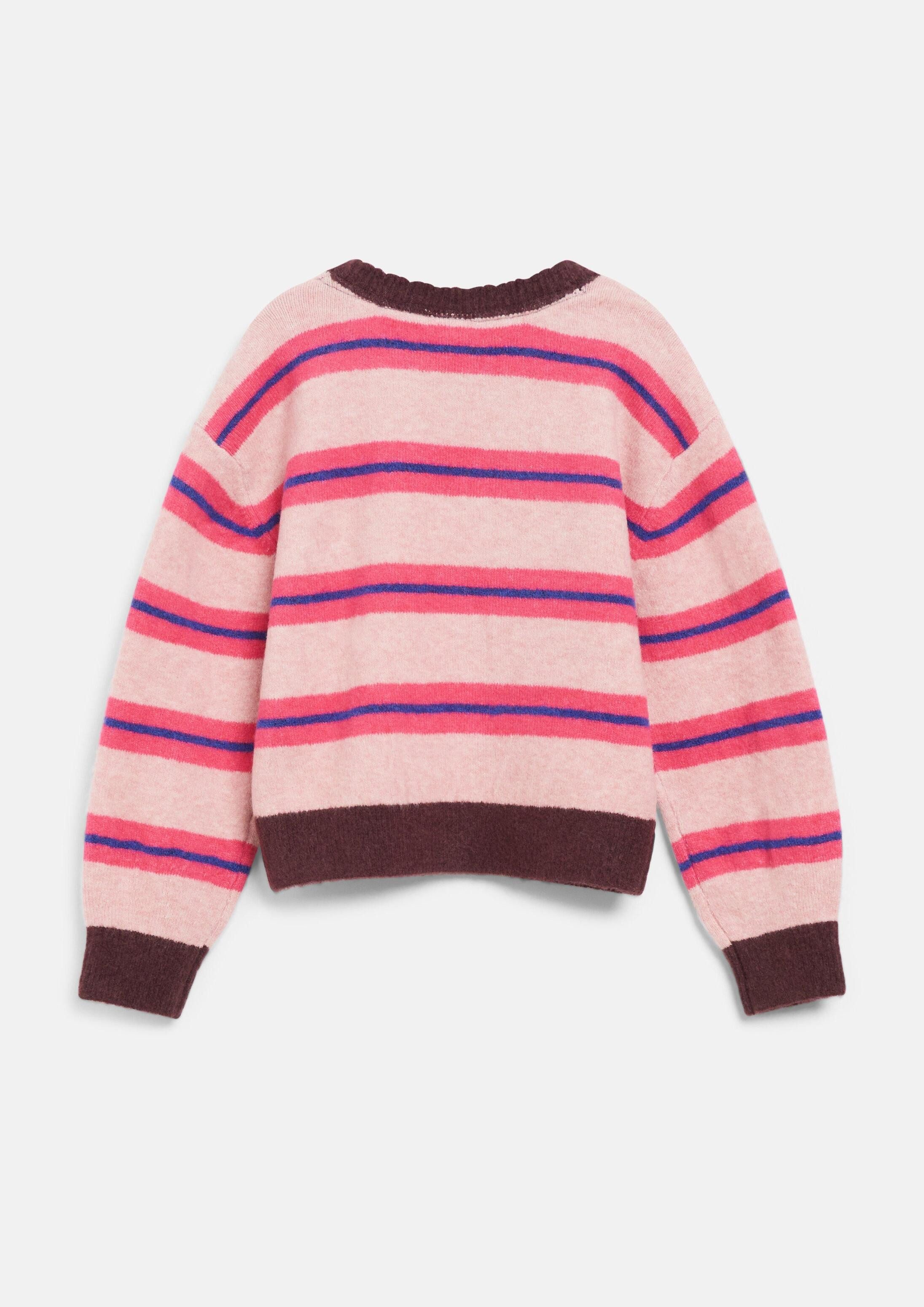 s.Oliver Longpullover Strickpullover Flauschiger Strickpullover im Loose Fit