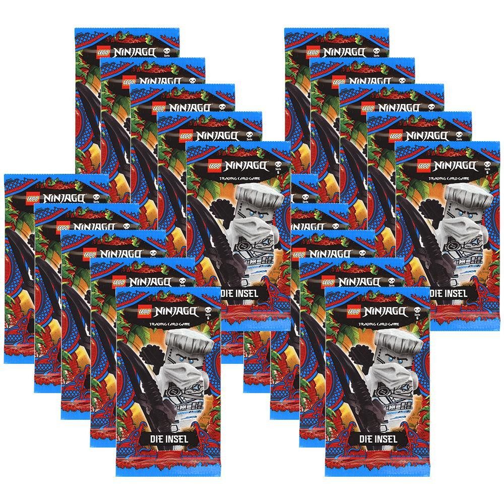 Blue Ocean Sammelkarte LEGO Ninjago - Serie 6 Trading Cards - 20 Booster - Deutsch