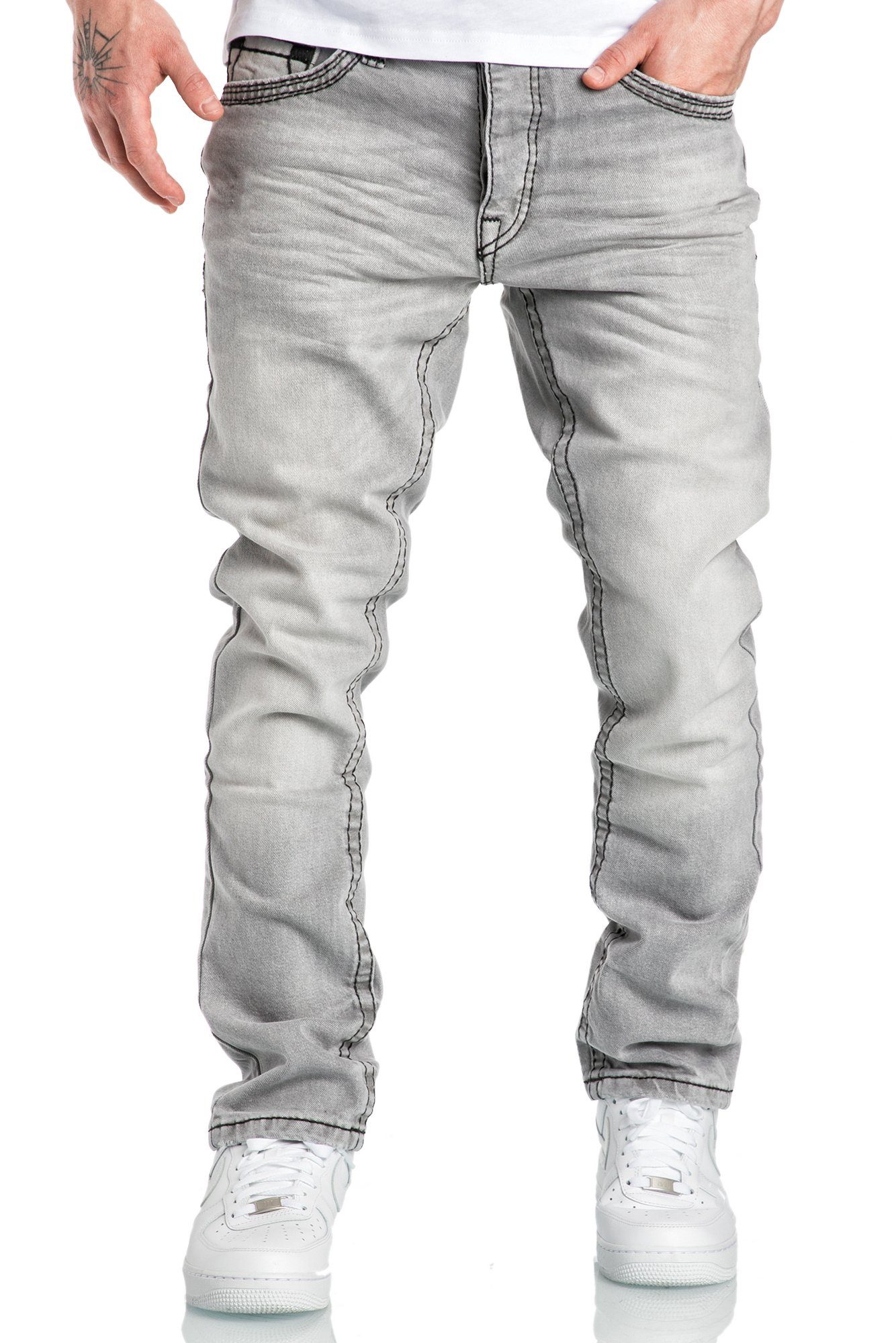 Amaci&Sons Stretch-Jeans Raleigh Jeans Regular Slim günstig online kaufen