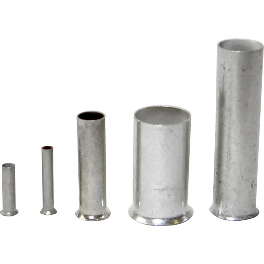 WKK Aderendhülsen WKK Co 100015 Aderendhülse 10 mm² Unisoliert Kupfer 250 St., Co 100015