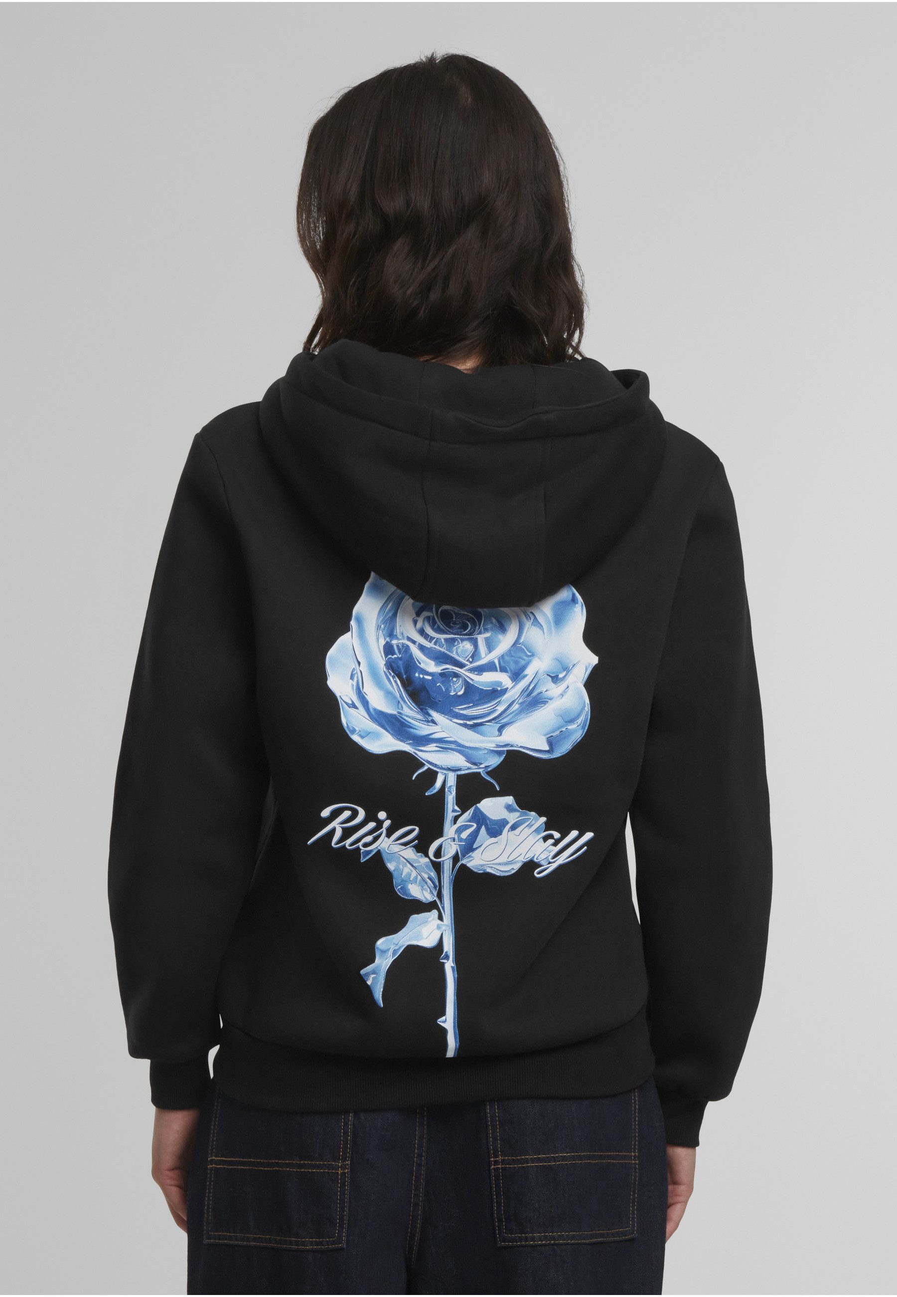 Miss Tee Sweatjacke Miss Tee Rise & Slay Ladies Fluffy Zip Hoody